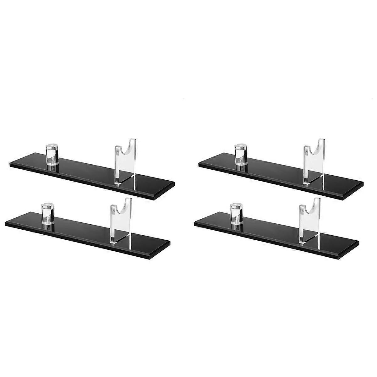 4Pcs Knife Display Stand Acrylic Knife Case Desktop Knife Display, Single Knife Holder for Home Deco