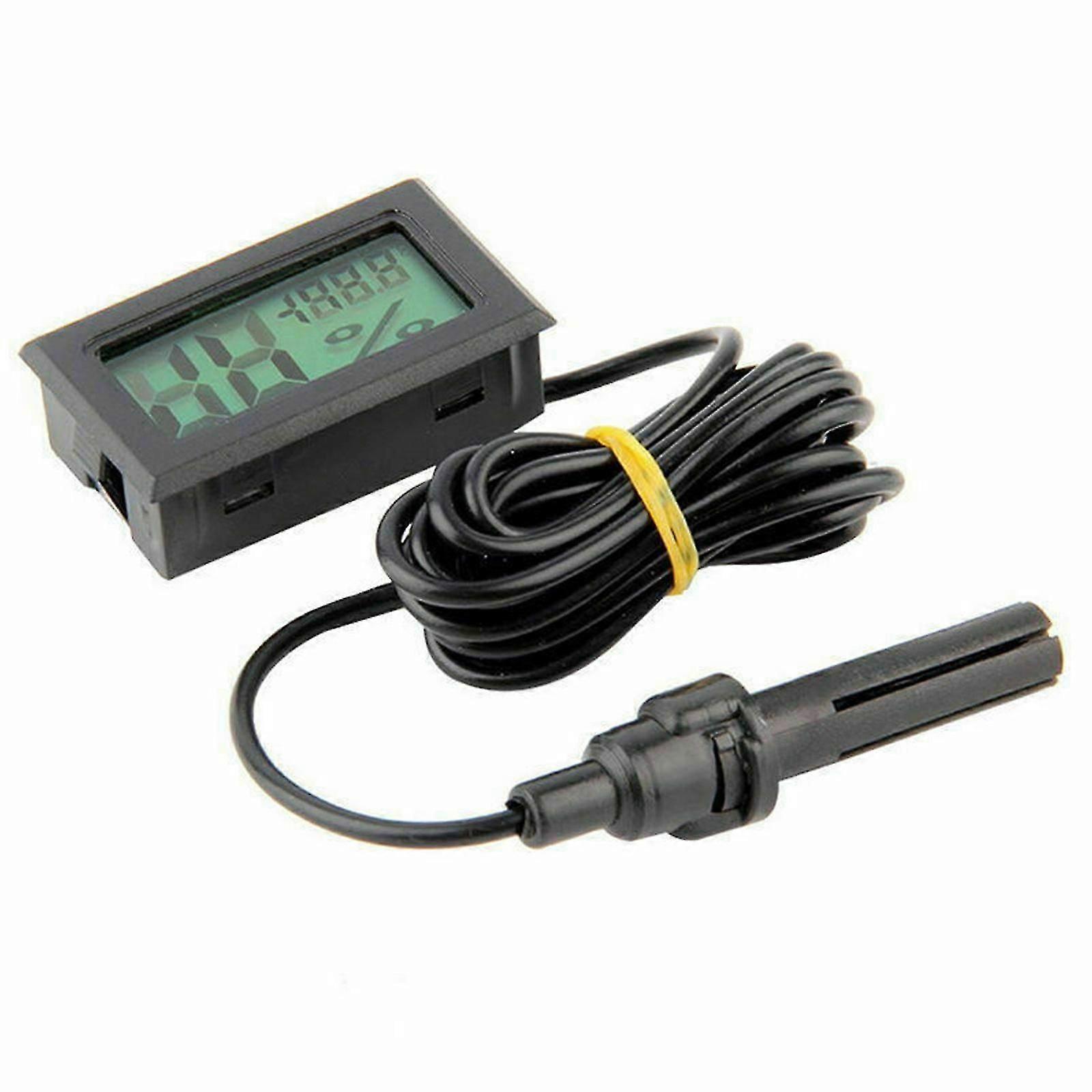 Mini Digital LCD Thermometer Hygrometer Temperature Meter Humidity Indoor New