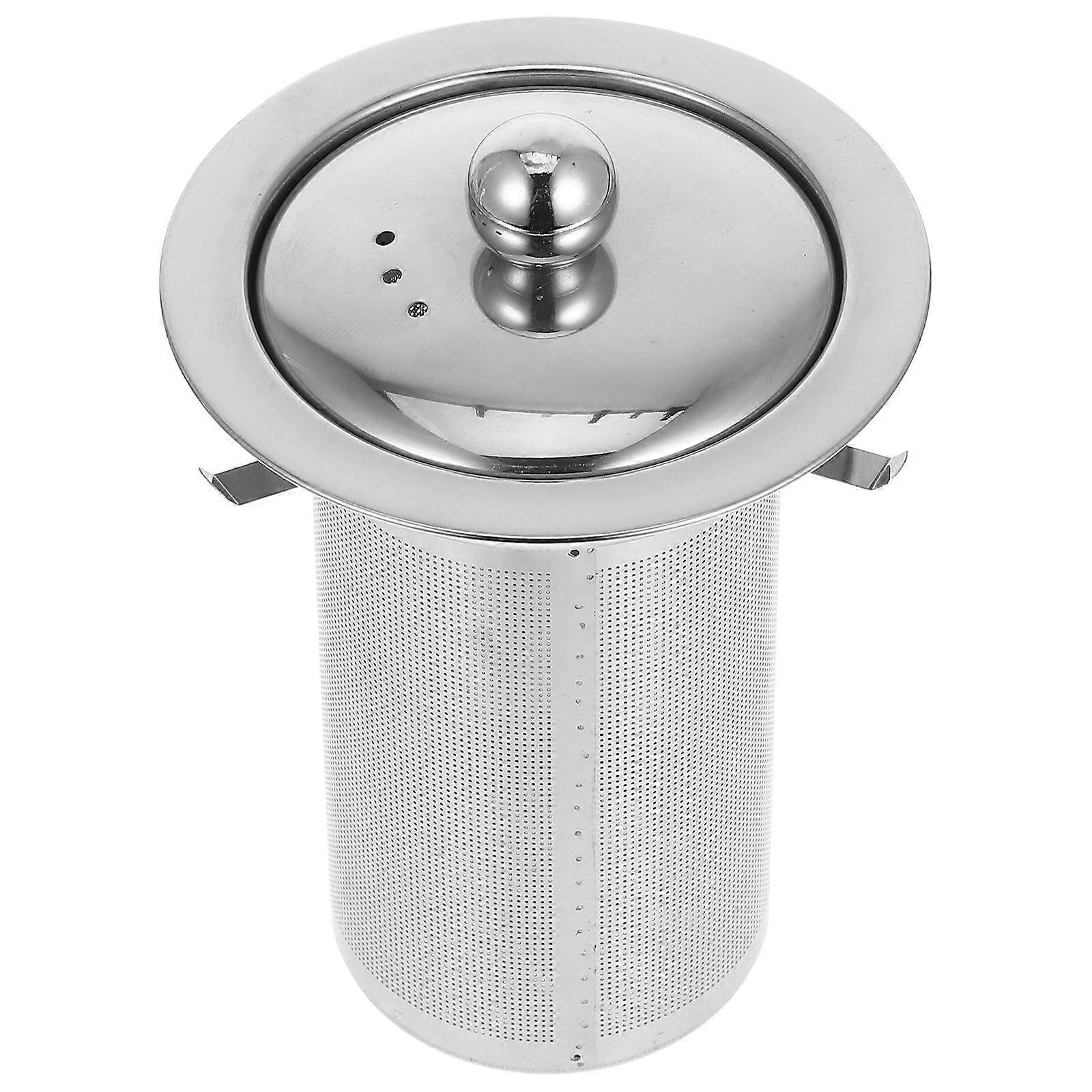 Stainless Steel Strainer Fine Mesh Tea Infuser Home Use Office Use 4.9×3.3×3.3in 1Set