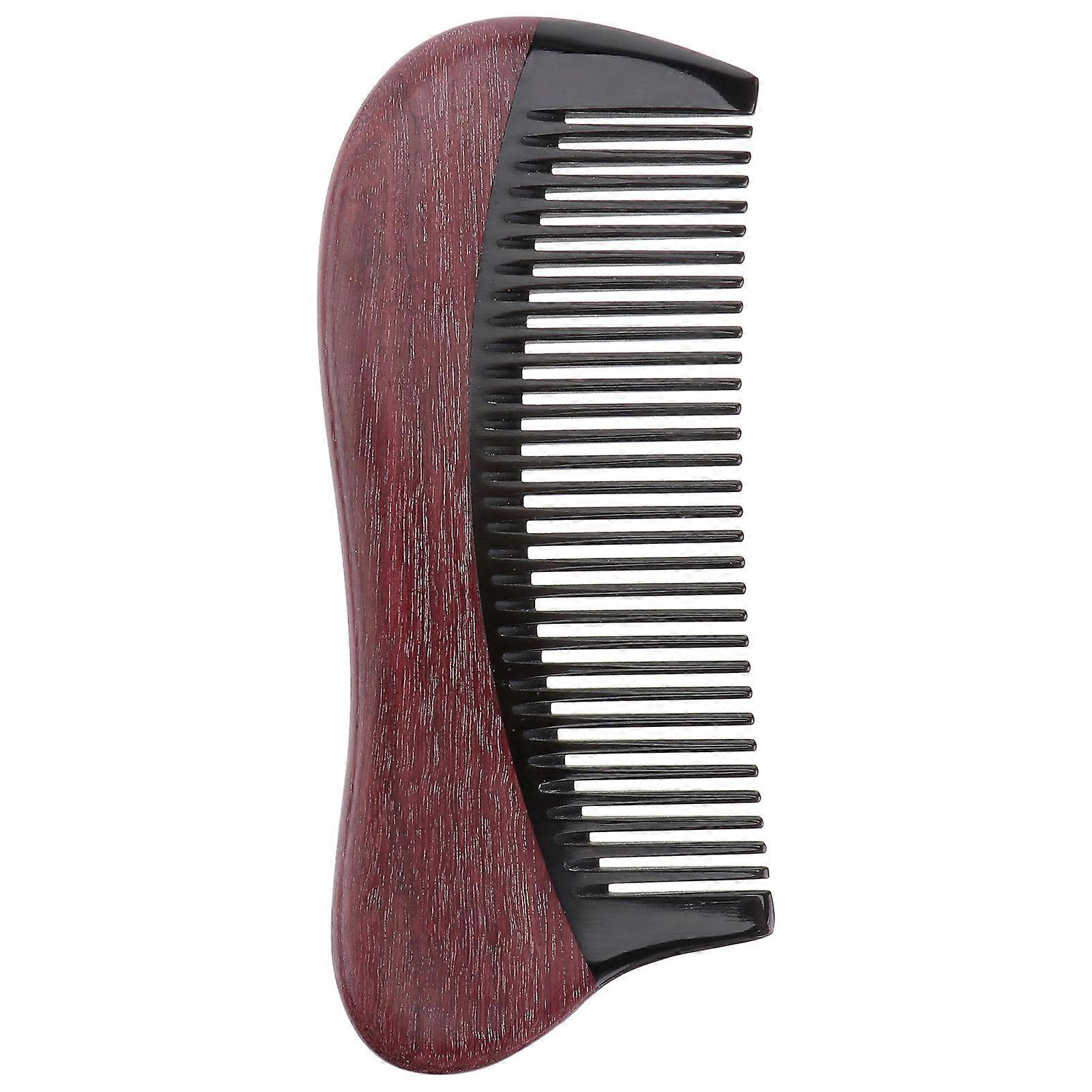 Hair Comb Anti Static Natural Handmade Sandalwood Everyday Use 1Pcs