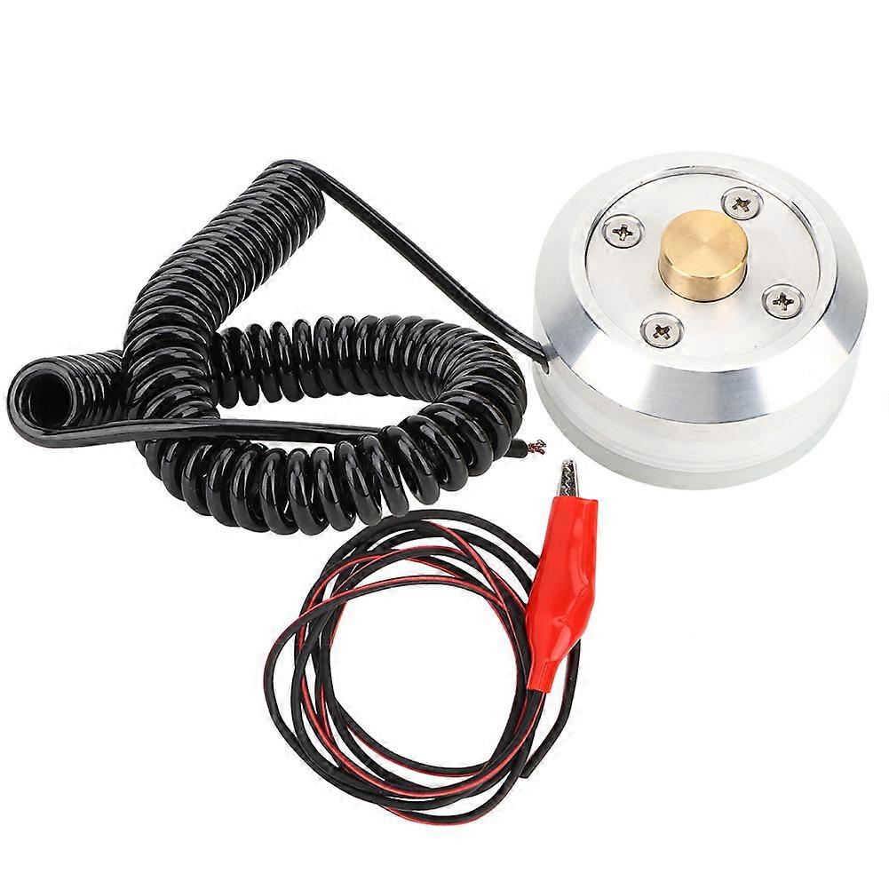 CNC Router Tool Mill Z-Axis Setting Touch Plate Probe Milling Tool Kit Silver