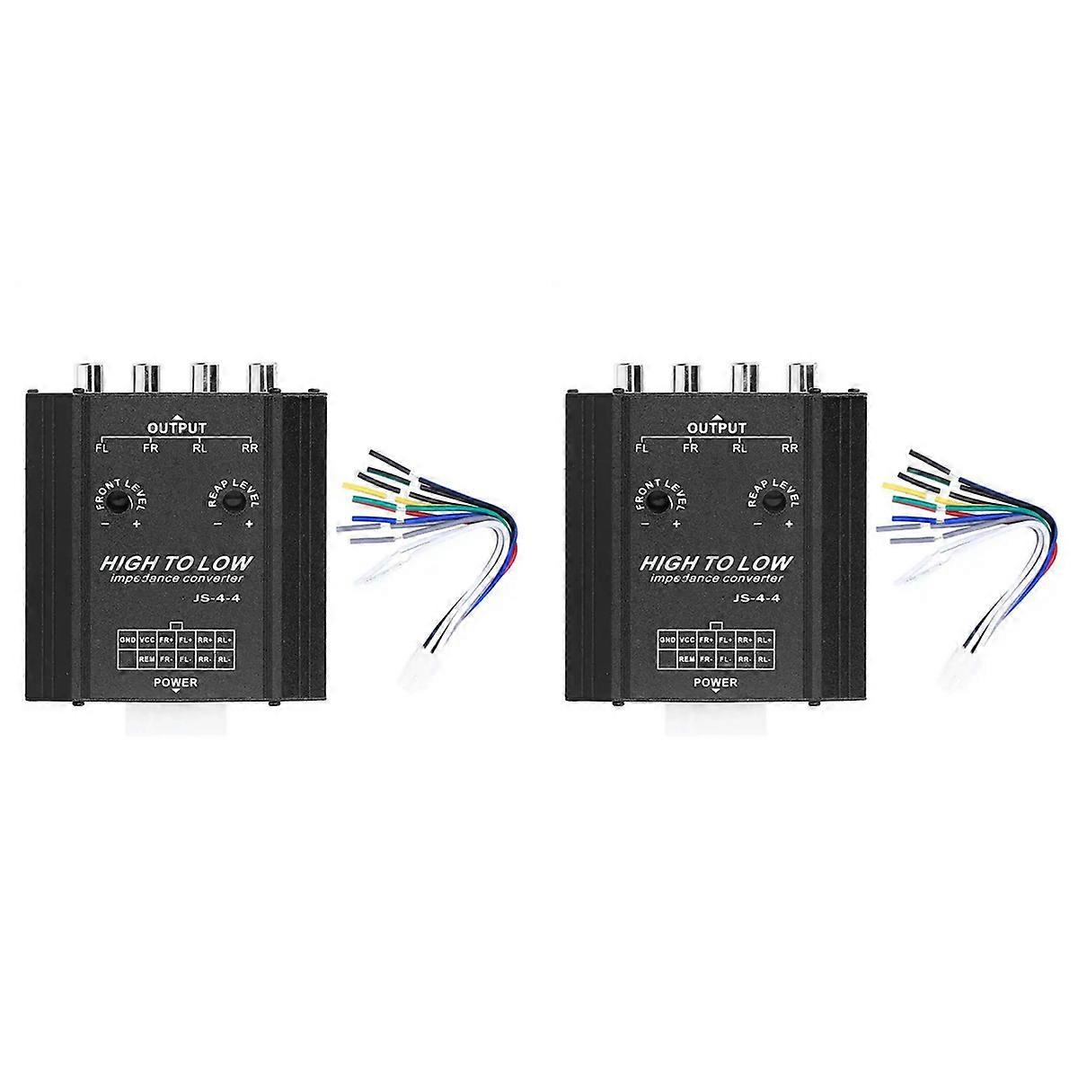 12V 4 Channel Car Audio Converter for High to Low Line