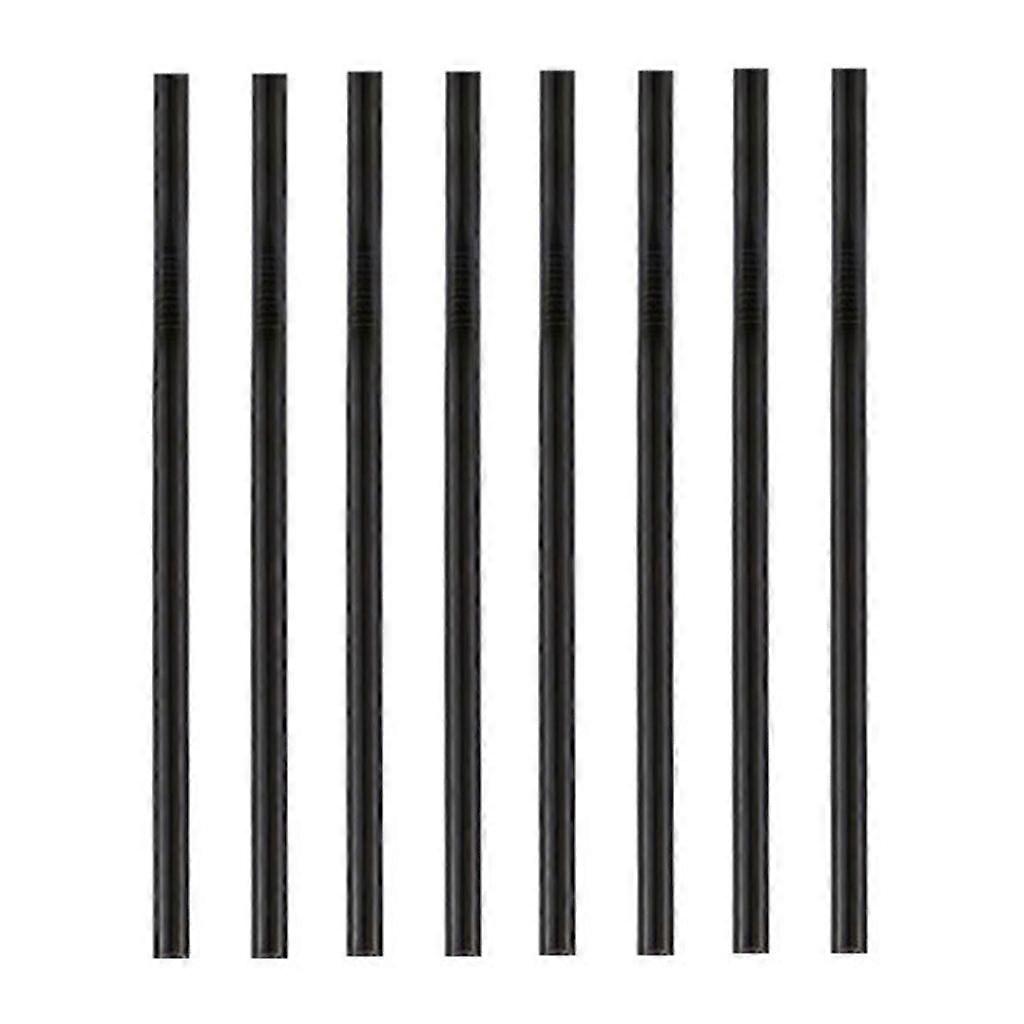 Rainbow Stainless Steel Straws, 8-Piece Set
