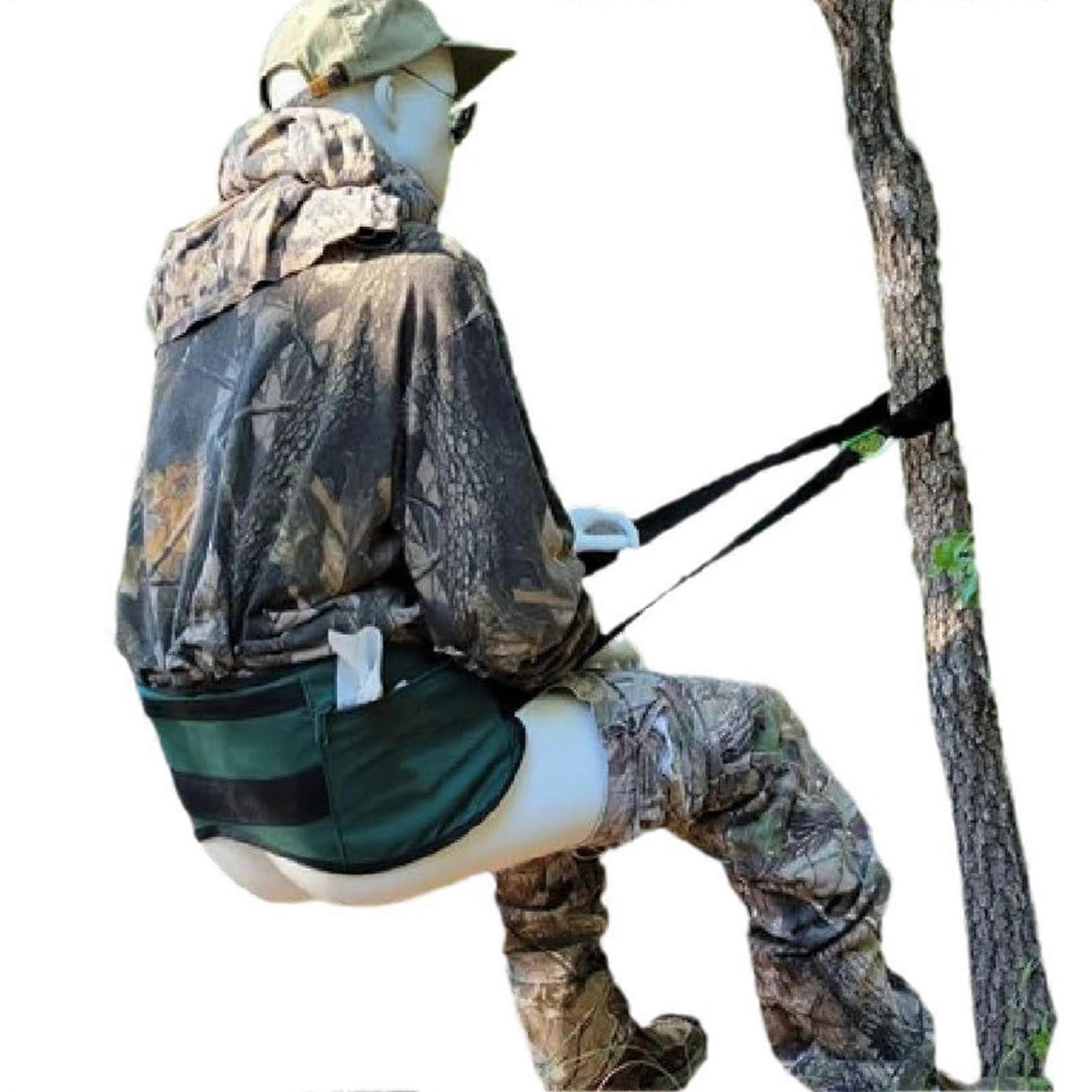 Portable Crap Strap Lightweight Poop Solution For Camping Outdoor Toilet Strap Forest Pooping Tree Poop Green