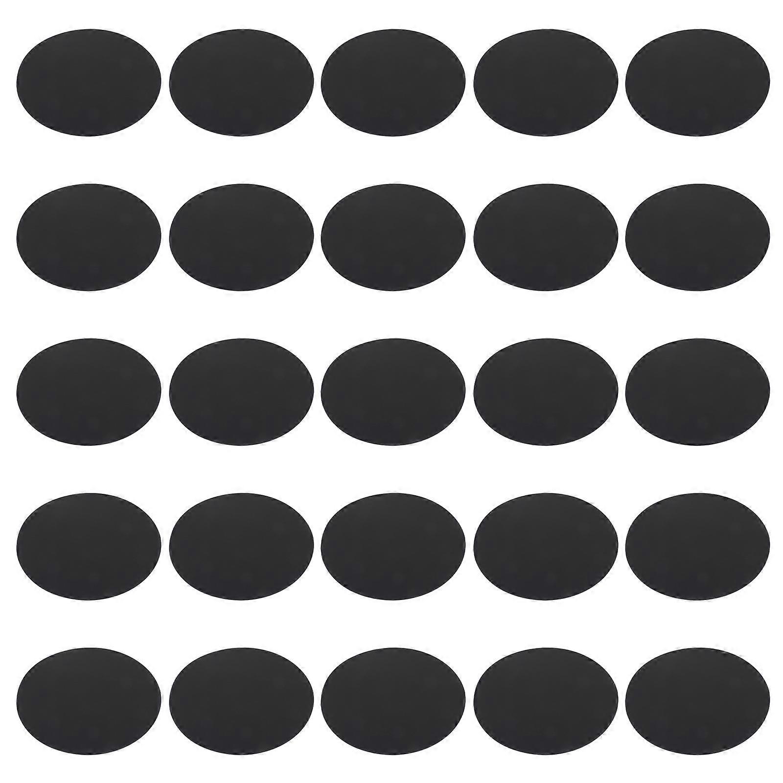 Craft Cardboard Round Sketch Paper Thickened Design For DIY Painting Artists 25x25x0.1CM 50Set