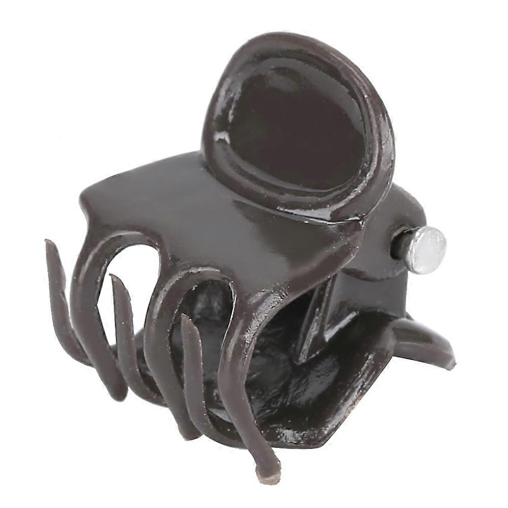 200Pcs 1.5cm Brown Plastic Plant Clips Stem Support Clamp