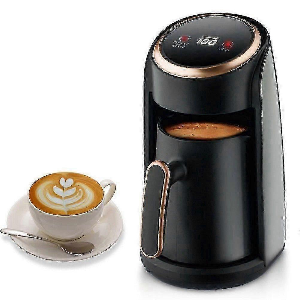 Traditional Turkish Coffee Maker with Tea and Milk Heating Functionality