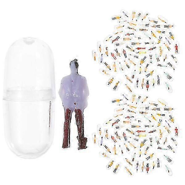 100pcs Miniature Scene People Model Figurines