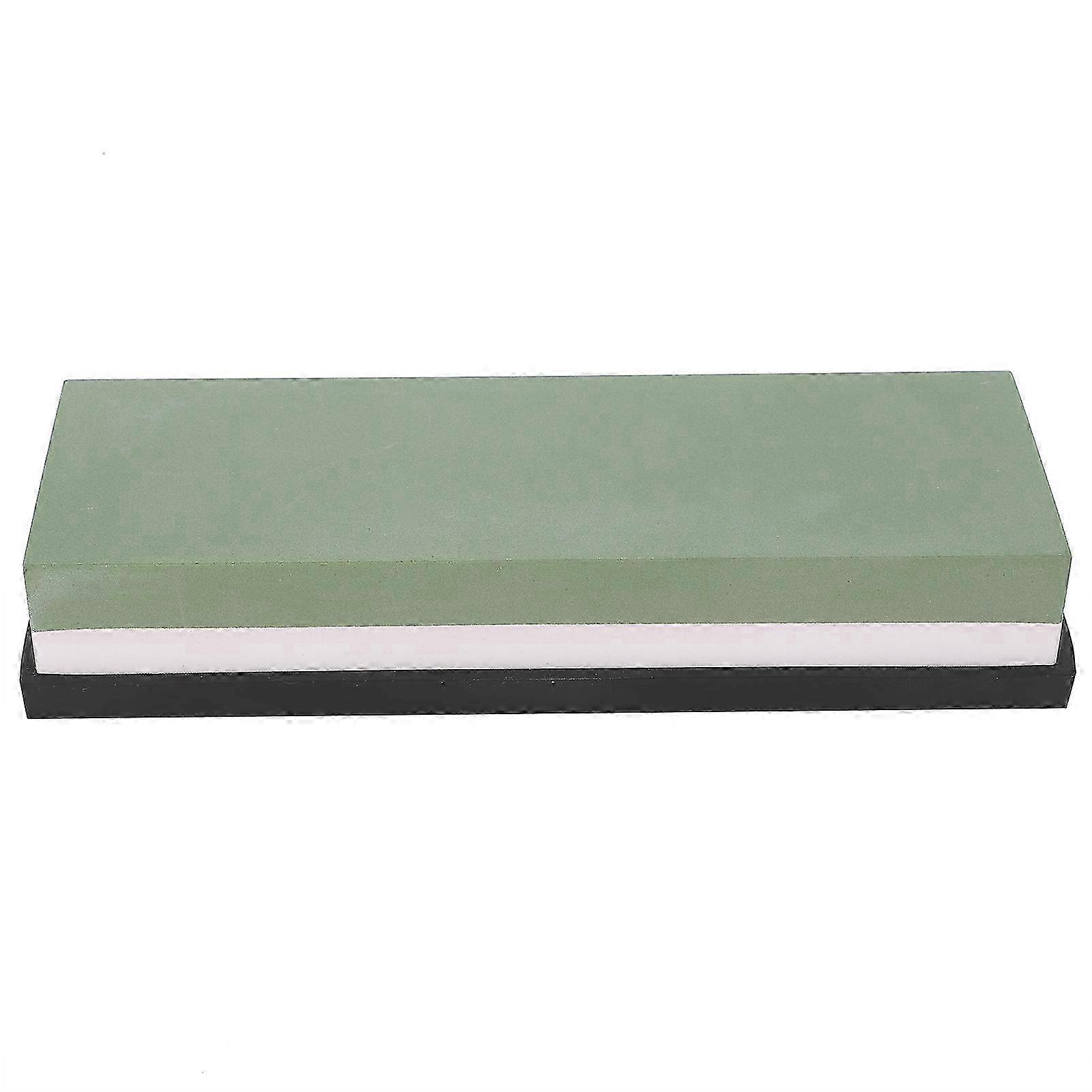 Double-Sided Knife Sharpener Stone with Base - 1000/4000 Grit for Home Use