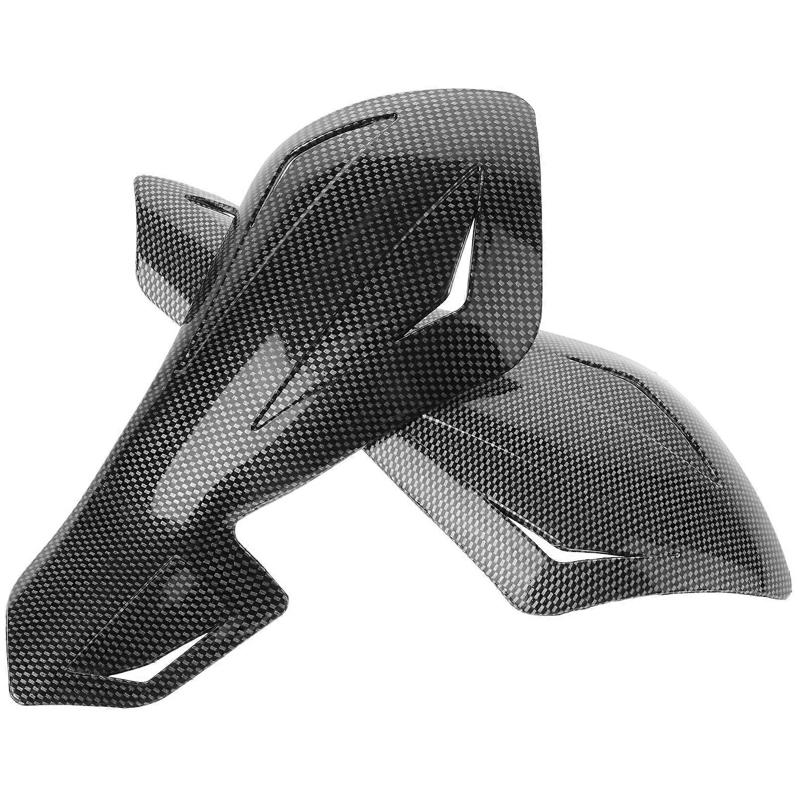 Motorbikes Handguards Motorcycle Handlebar Protection Handlebar Protector Off-Road Use Black 24.00X12.00X10.00CM Hand Protection 2Pack