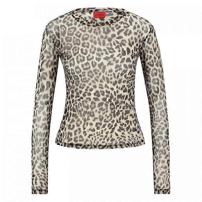 Hugo Womens/Ladies Diralina 2 Long-Sleeved Top