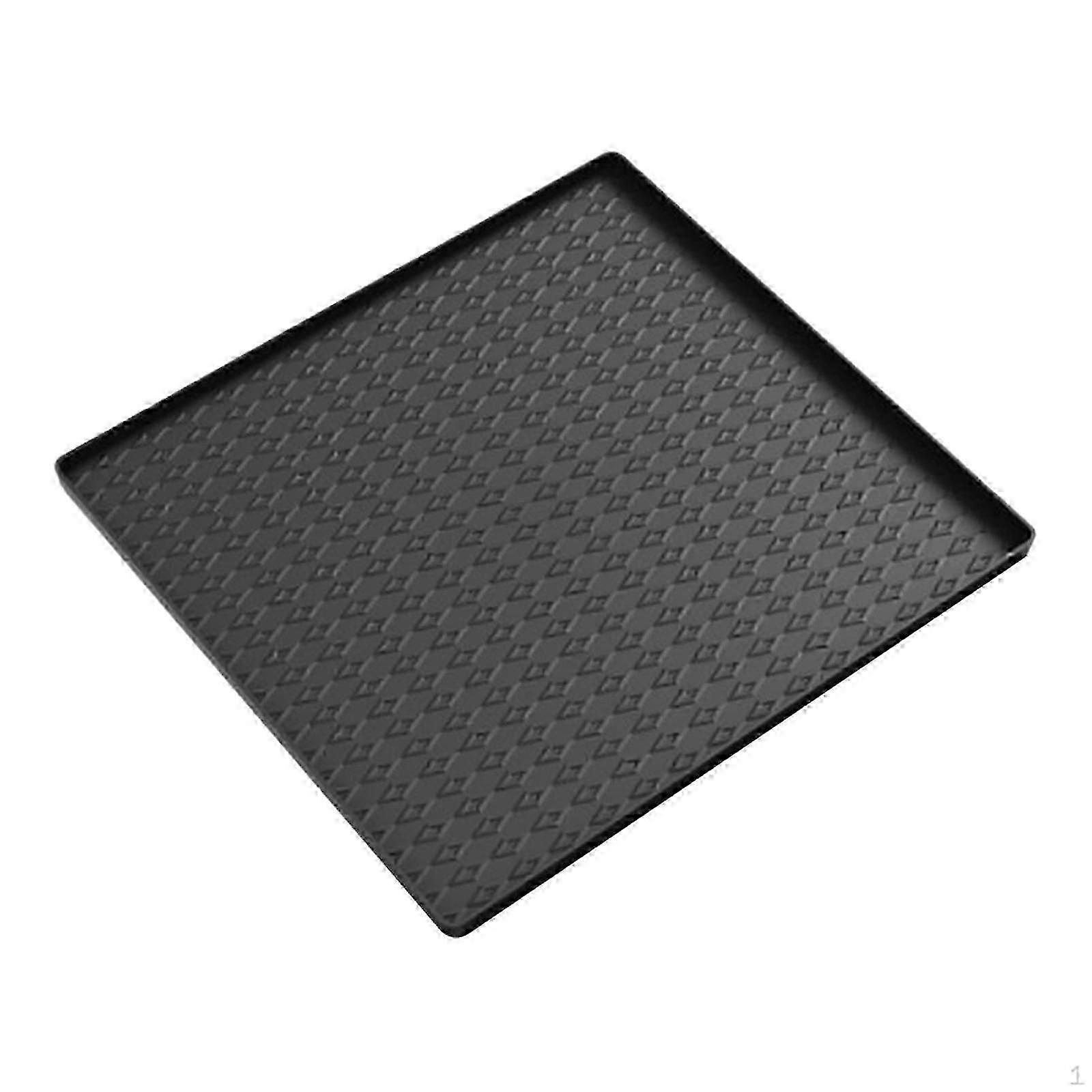 Cover for Washing Machine, Protective Pad with Raised Edges, Refrigerator Floor Mat