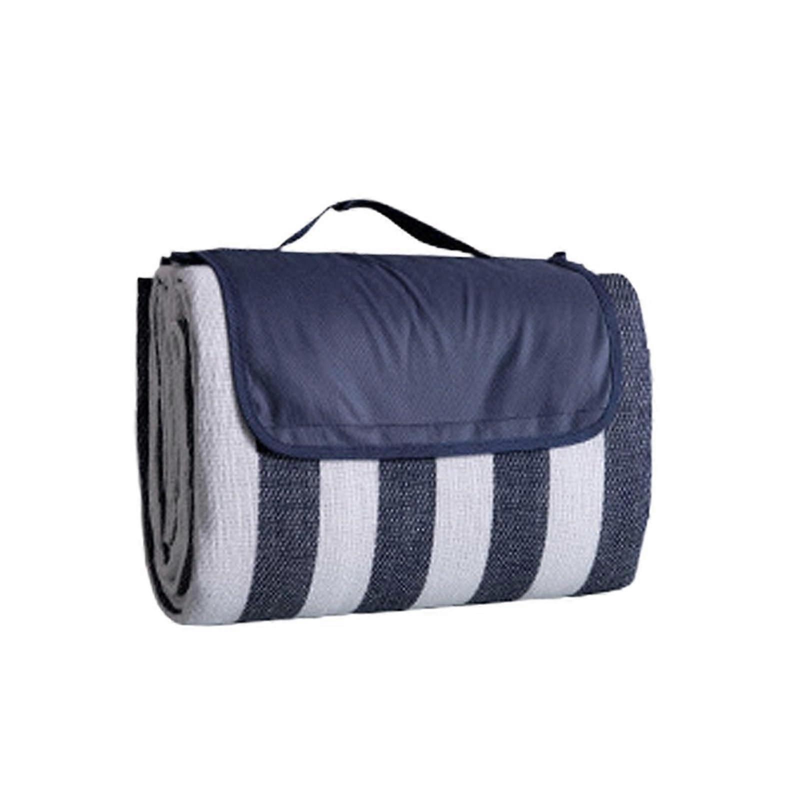 Extra Large Picnic Blankets Waterproof and Sandproof Beach Mat, 200 x 200 cm Carry Bag, Sand-Free Spring & Summer