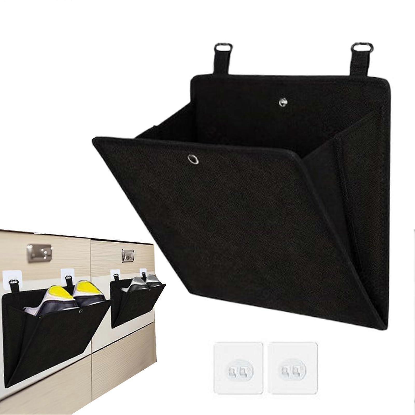 DoorMounted Shoe Organizer for Narrow Walls, SpaceSaving Boot Hanger, Waterproof Storage Ideal for Closet, Pantry, and Camping, 10oz.