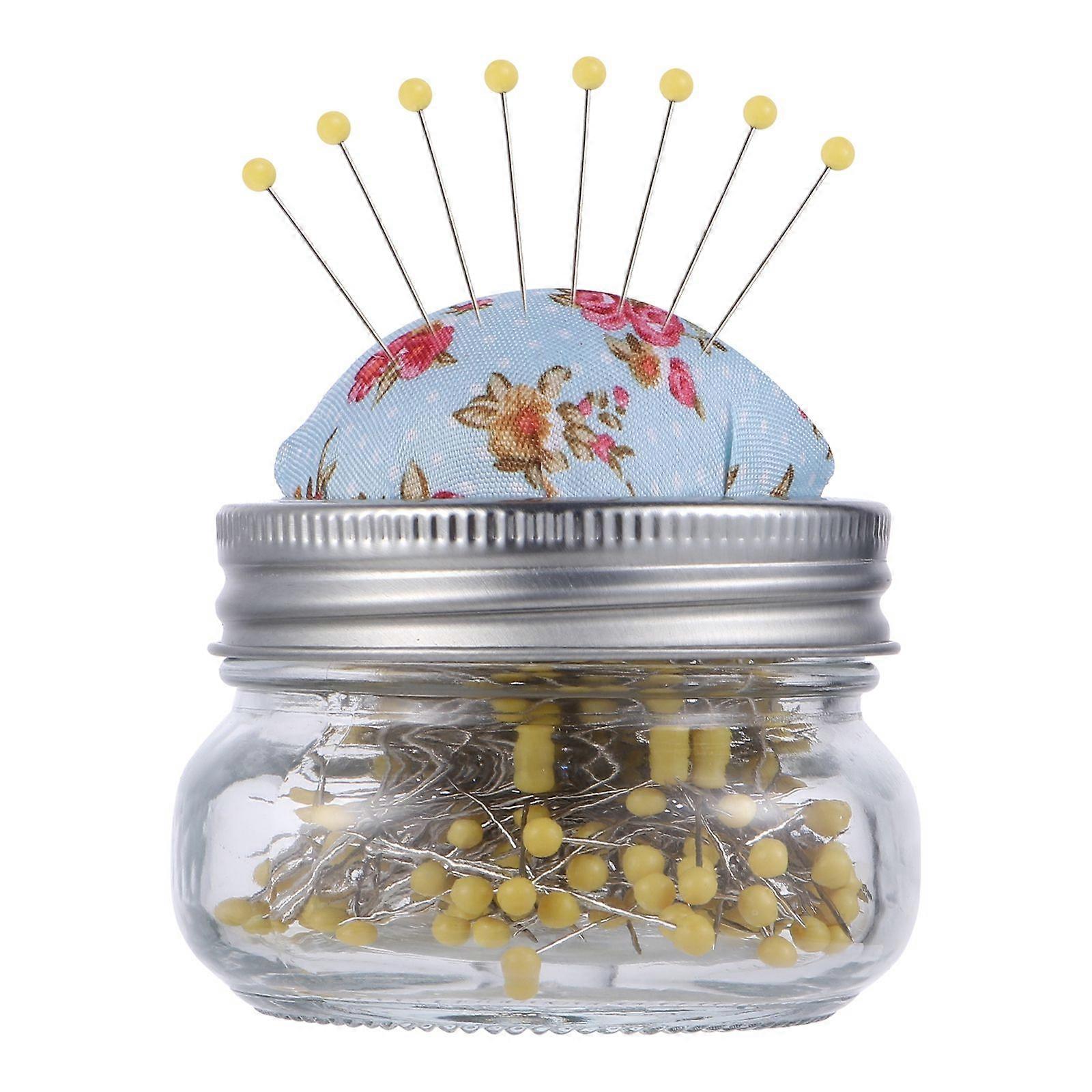 Sewing Kit Box Needle Organizer Assorted Color Carpet Making 8x8cm 1Set