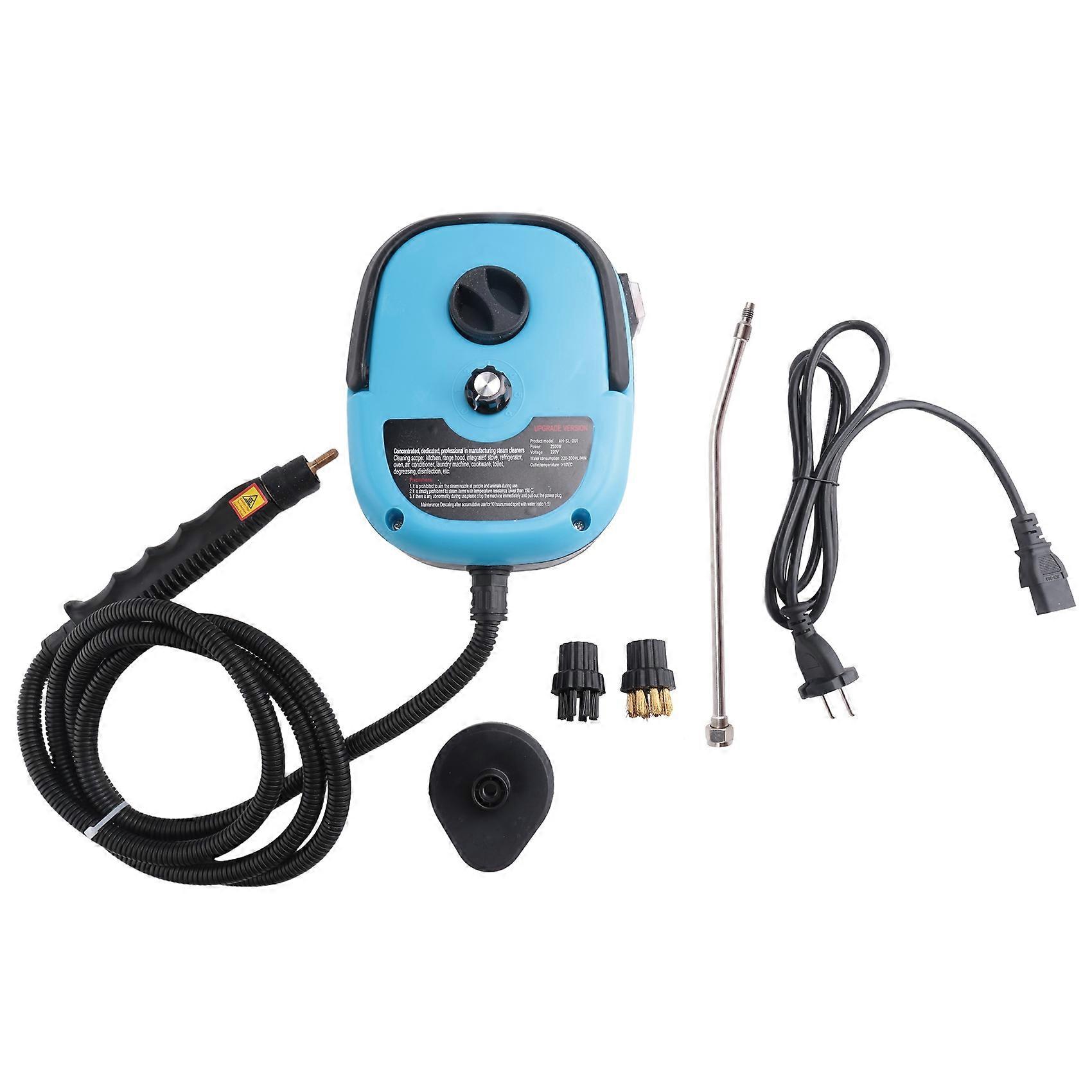 2500W Household High-Temperature Steam Cleaner, Sterilization Air Conditioning Kitchen Steaming Cleaner -EU Plug