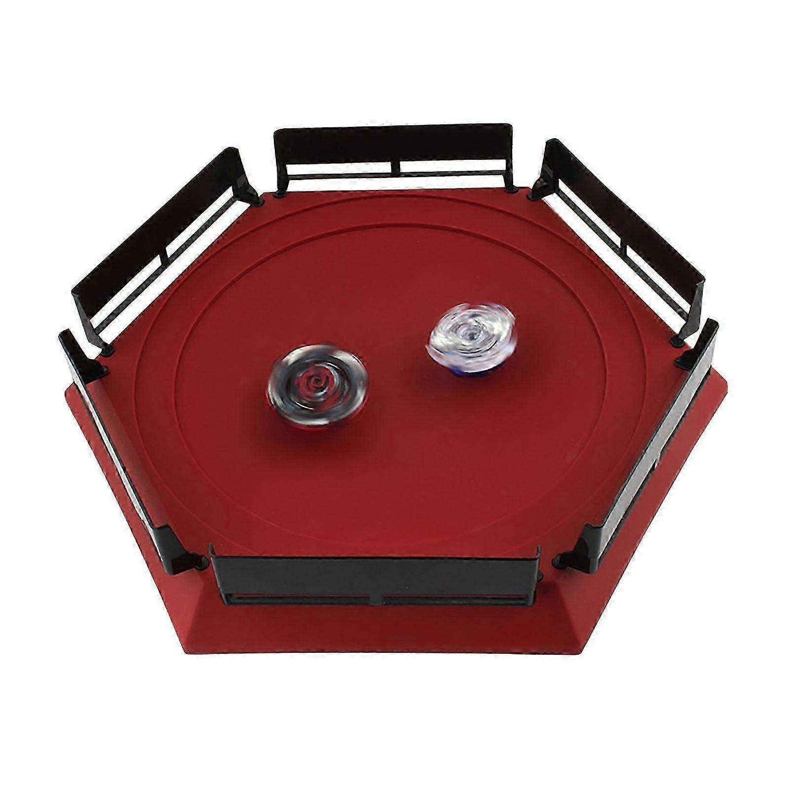 Premium Burst Battle Arena - Thickened Stadium for Intense UK Top Clashes (Red)