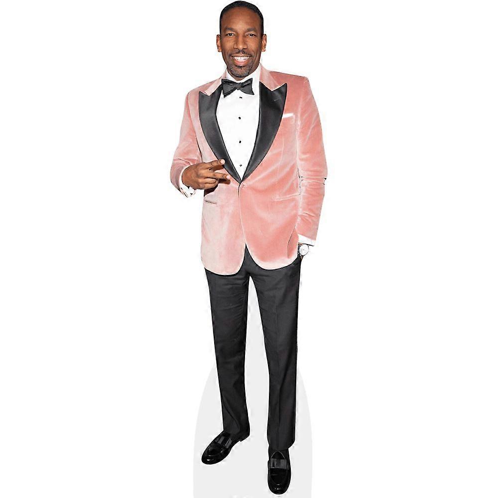 Mayor Andre Dickens (Pink Jacket) Cardboard Cutout (lifesize OR mini size). Standee. Stand Up.