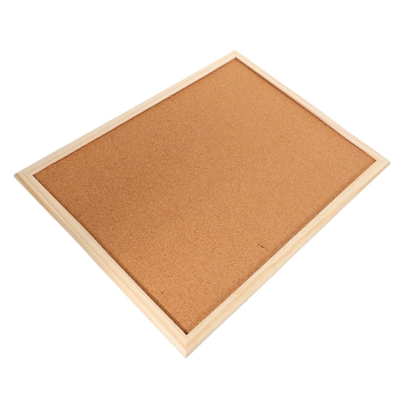 1piece corkboard pinboard for office and school, selfadhesive for notes, photos, and memories, nails for easy installation