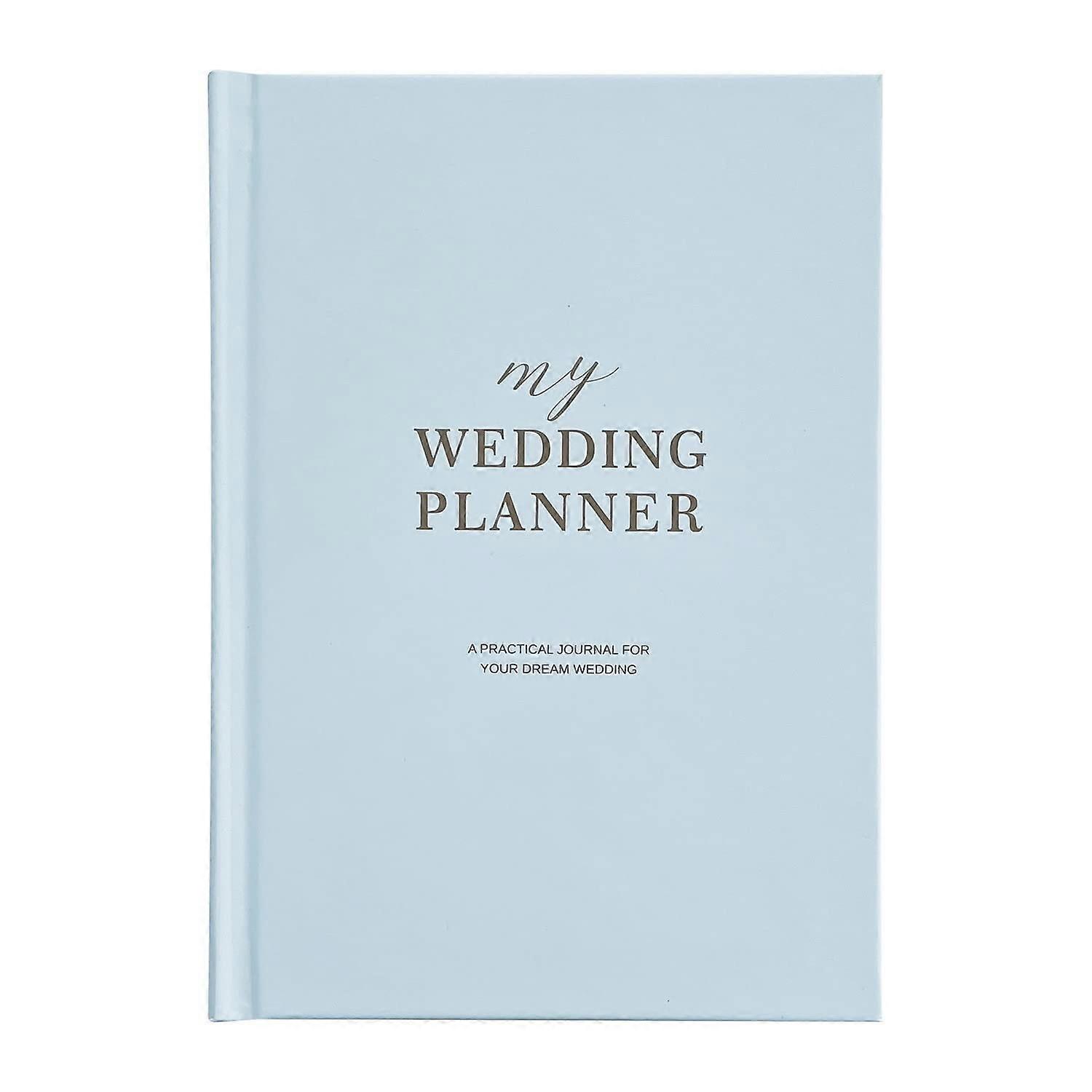 Wedding Planner, Book and Organiser, the Complete Bride Planning Journal for Engaged Couples, A5 Notebook with Hard Cover Ref: 4328