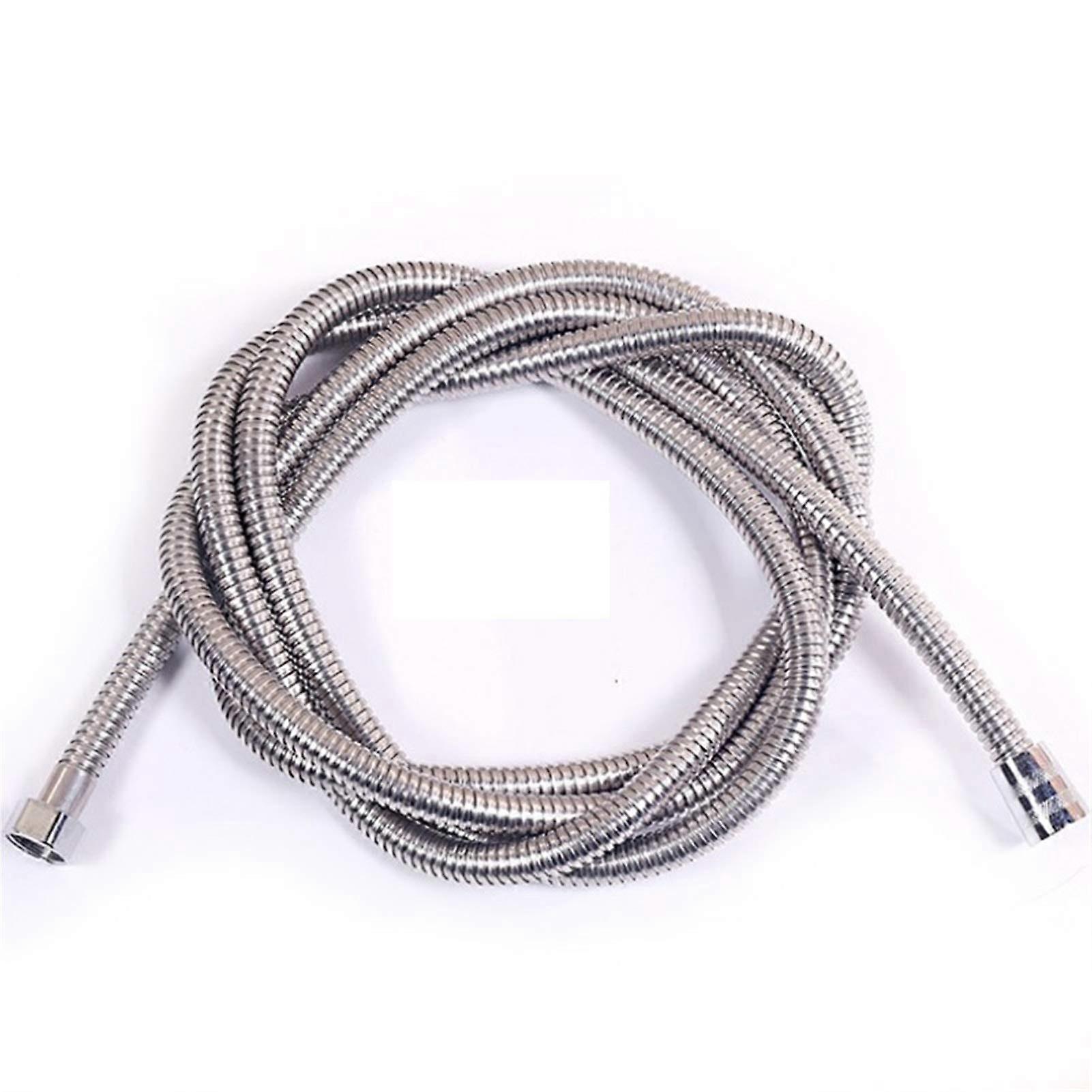 Shower Hose 2m Flexible Stainless Steel High Pressure Tubing for Bathroom Compatible with 1.2/1.4/1.5m Fixtures