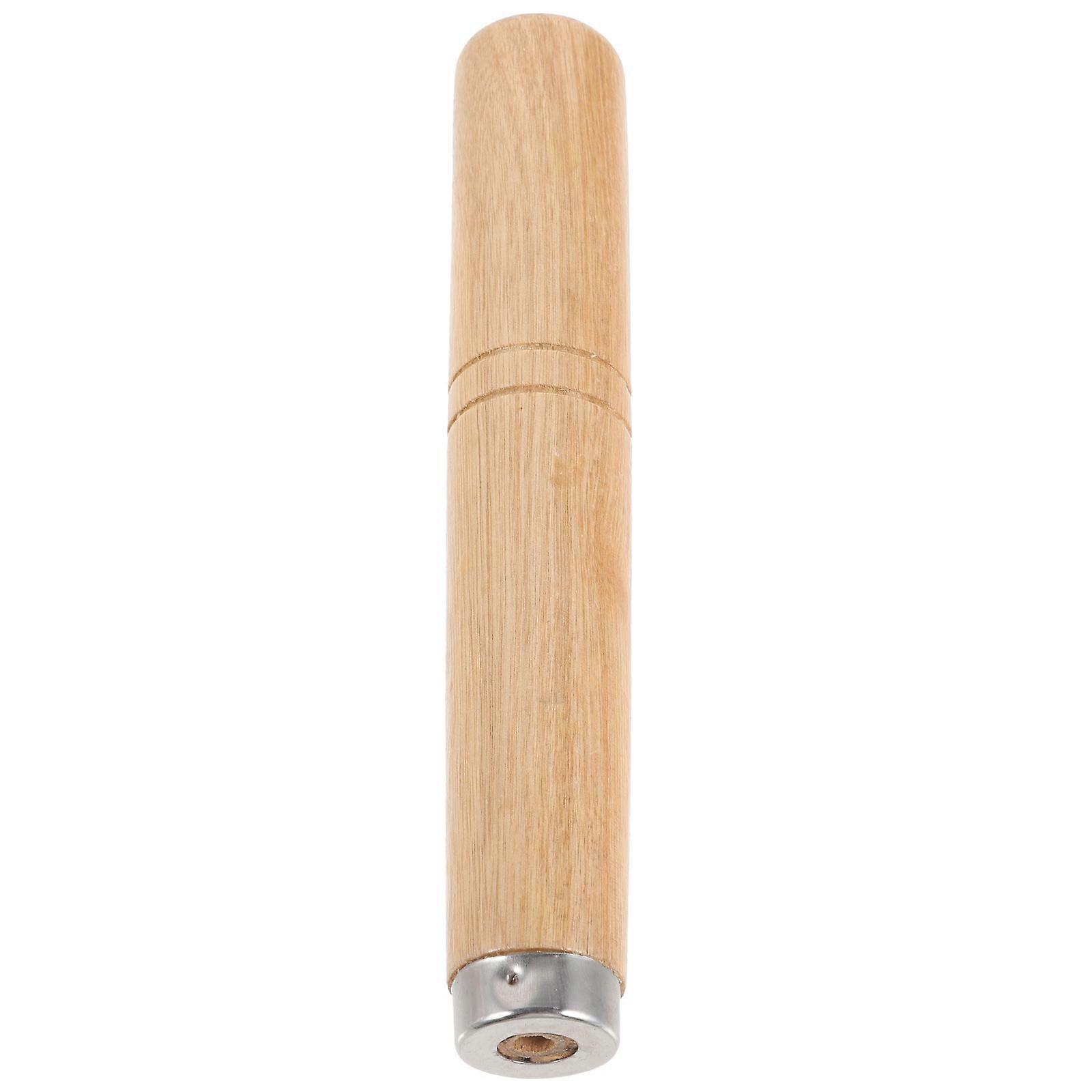 Cooking Pot Handle Ergonomic Design Easy to Replace Wood Material for Home Cooks 1Pack