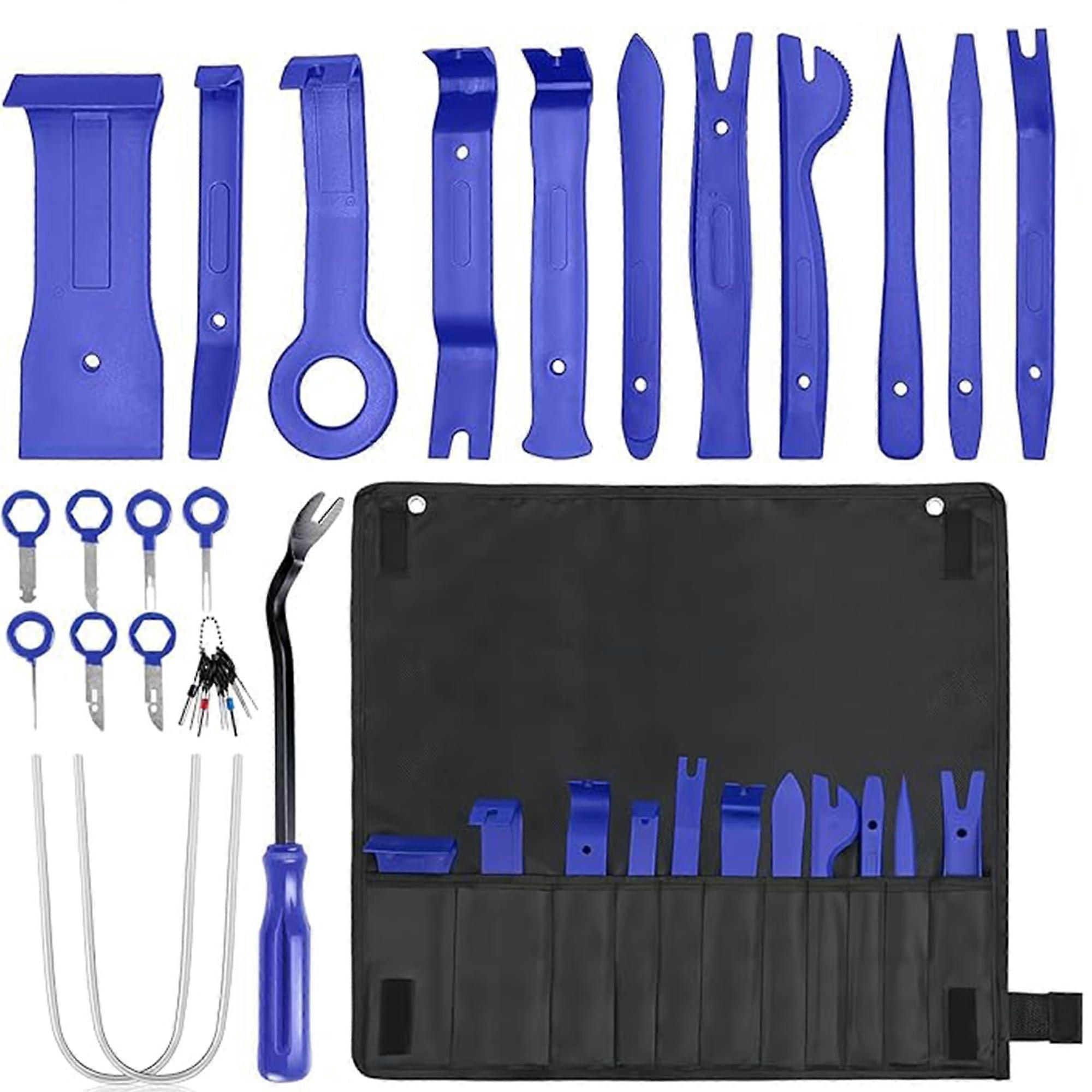 Plastic Car Pry Tool: 32 Pieces Car Disassembly Tool Car Radio Installation Lever Tool for Removing Car Door Trim Panel