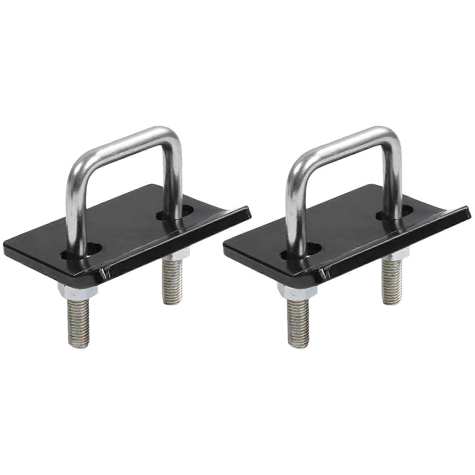 Heavy Duty Trailer Hitch Stabilizer Plates Set of 2 Universal Suitable for Campers Anti Vibration Secure Towing Solution