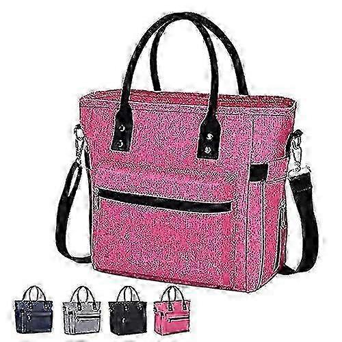 Insulated Lunch Bag with Adjustable Strap - Leak-Proof Cooler for Office, Picnic & Hiking - Durable & Stylish Lunch Tote