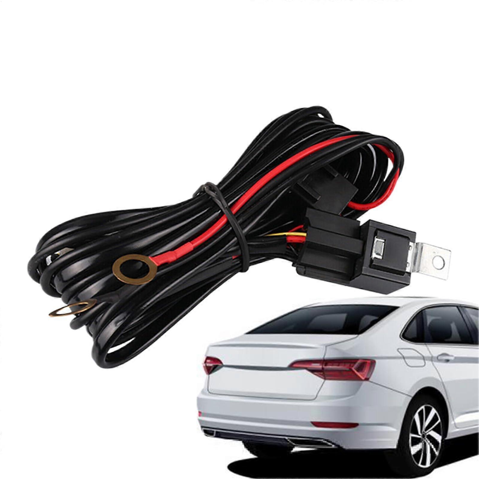 Light wiring harness set for LED lighting  Electrical extension for vehicles