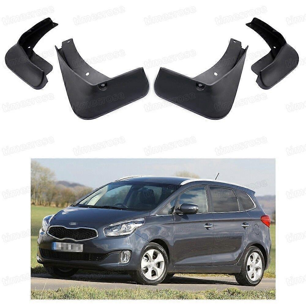 Compatible 4 Mud Flaps Splash Guard Fender Mudguard New for KIA Carens 2007-2012