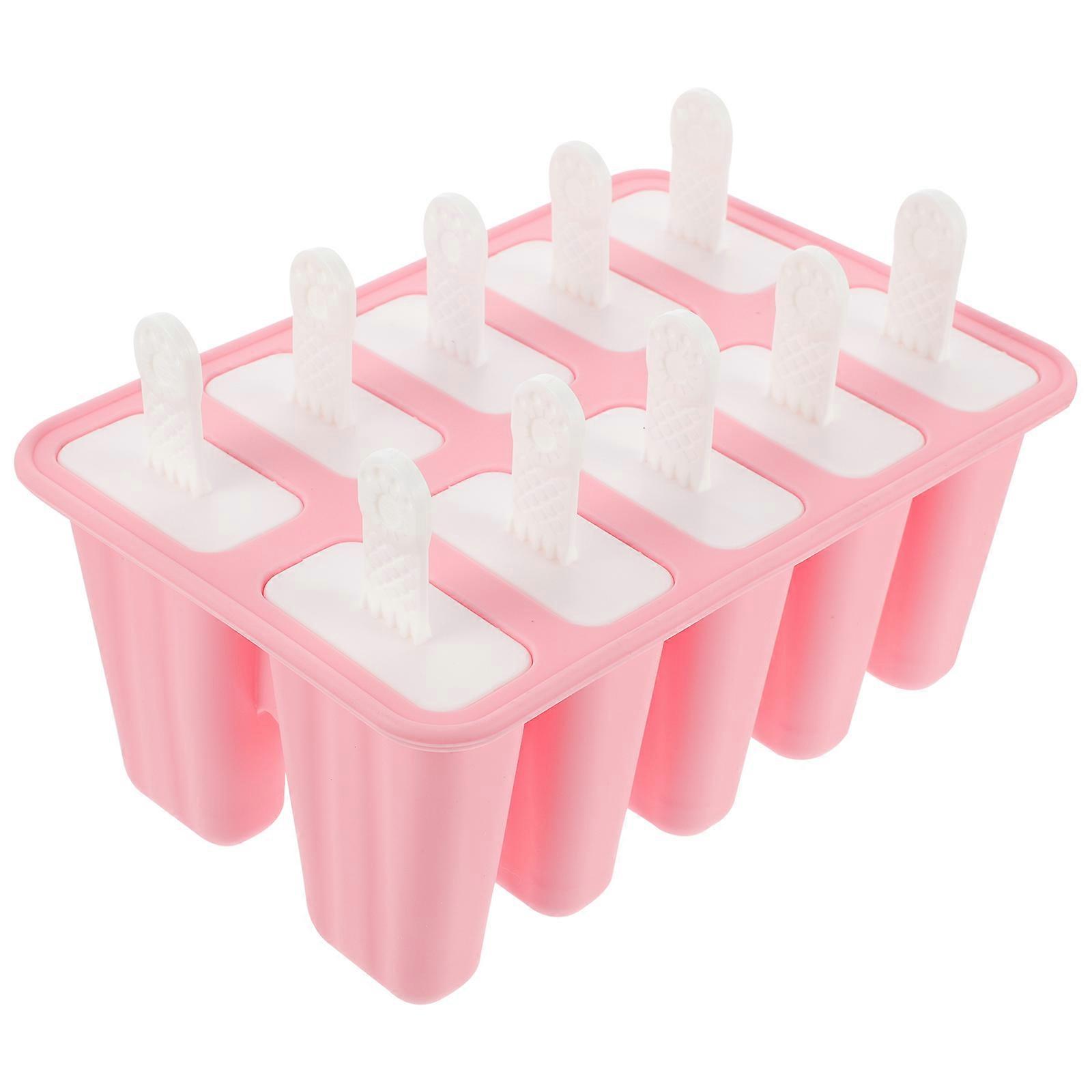 Multi Grid Popsicle Mold Rectangular Shape For Home Use And Party 21x14CM Size Reusable