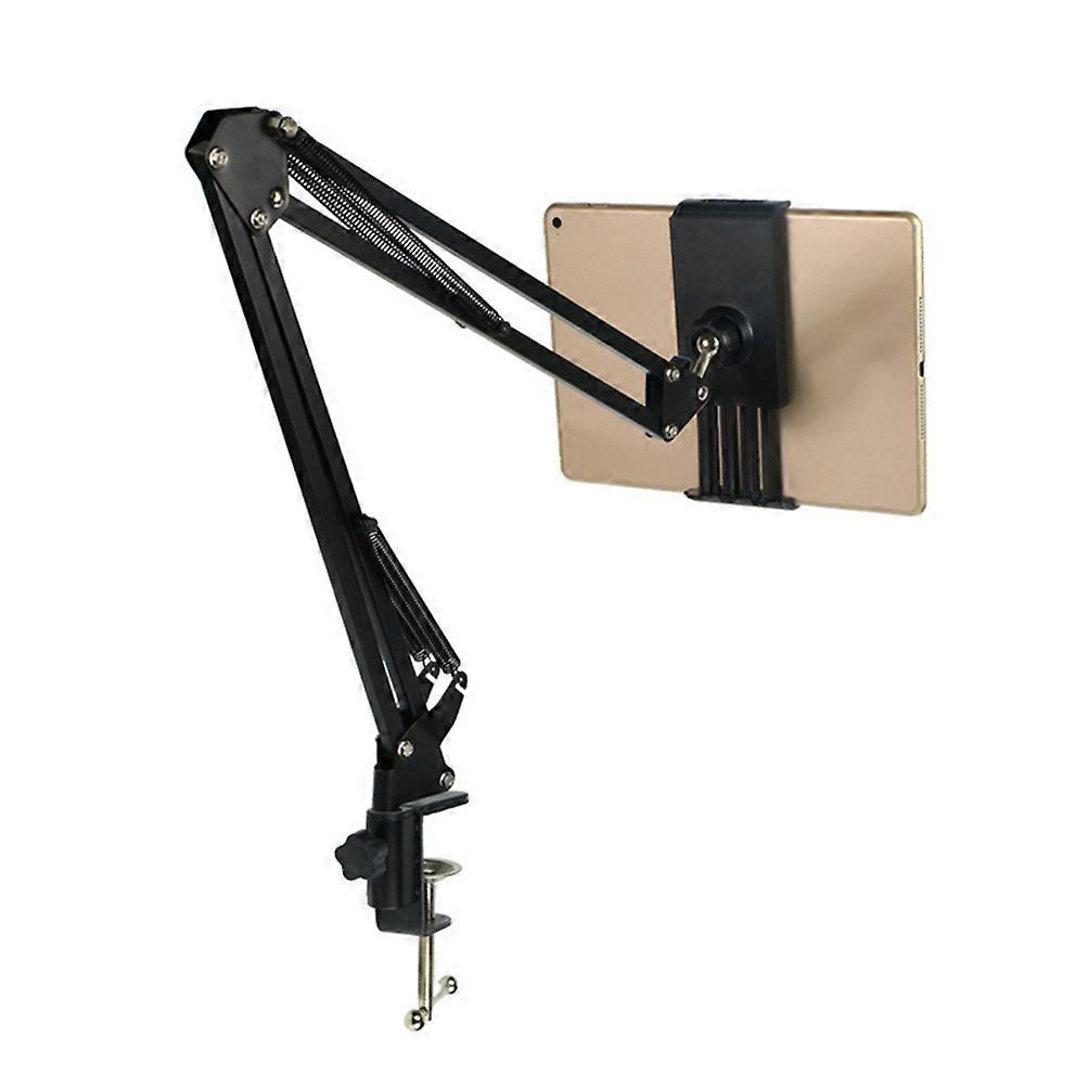 Universal Lazy Phone Holder Bracket for Holding Phone Black 360 Degree Adjustable with Flexible Arm