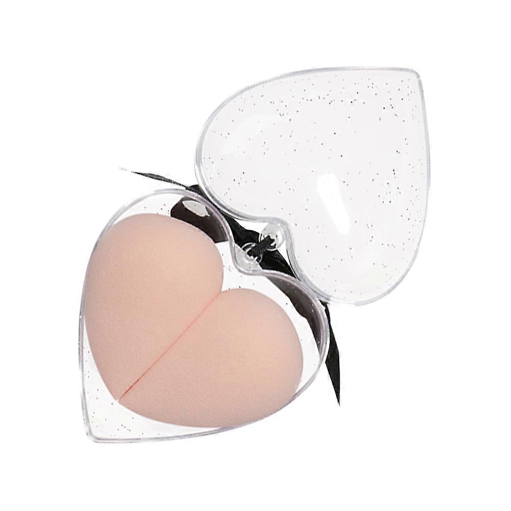 Makeup Blending Sponge Dual Side Sponge Isolation Application Professional Makeup 8x8cm Plastic Cream Application 2Pcs