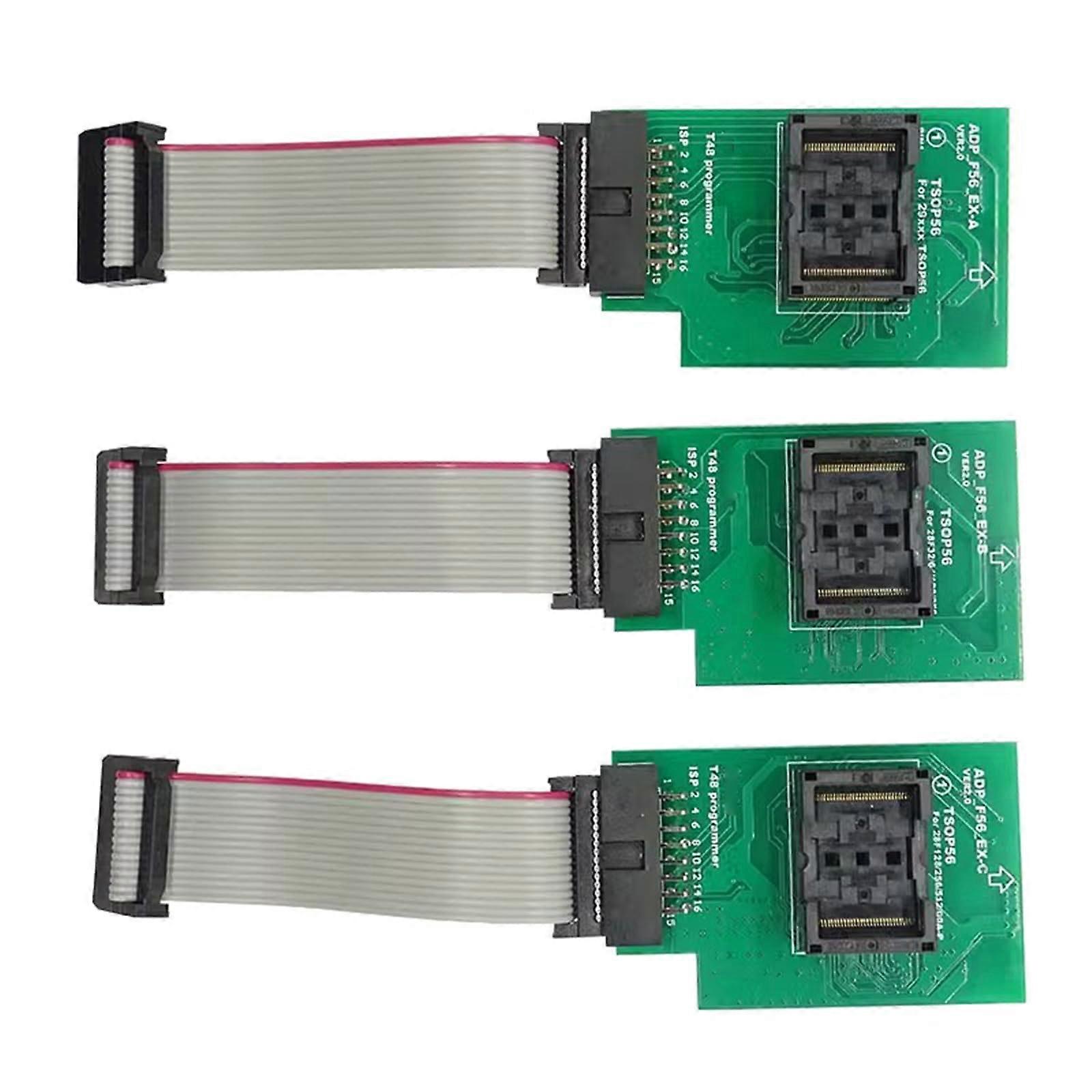 Durability TSOP56 Programmer Socket Adapter for T48 Programmer, Stable Data Transfer, Wide Compatibility, Chip Programming