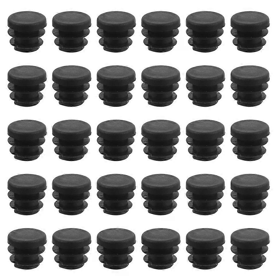 Pipe Plug Hole Ring Plugs, 30 Pcs Assorted Furniture End Caps Hardware