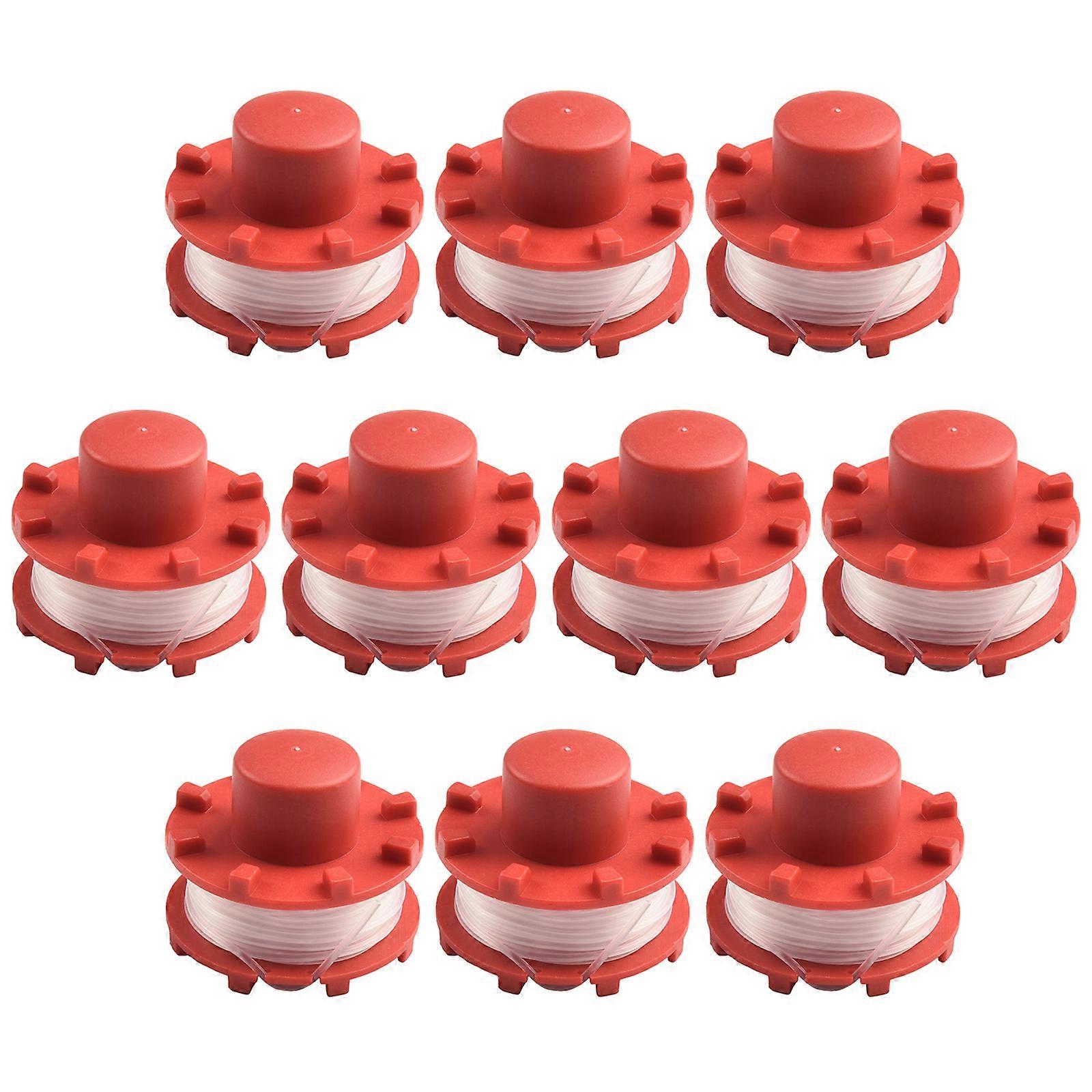 TKdaddy 10Pcs 3405096 Spool for Einhell Lawn Mower Replacement Grass Trimmer Wire Reel