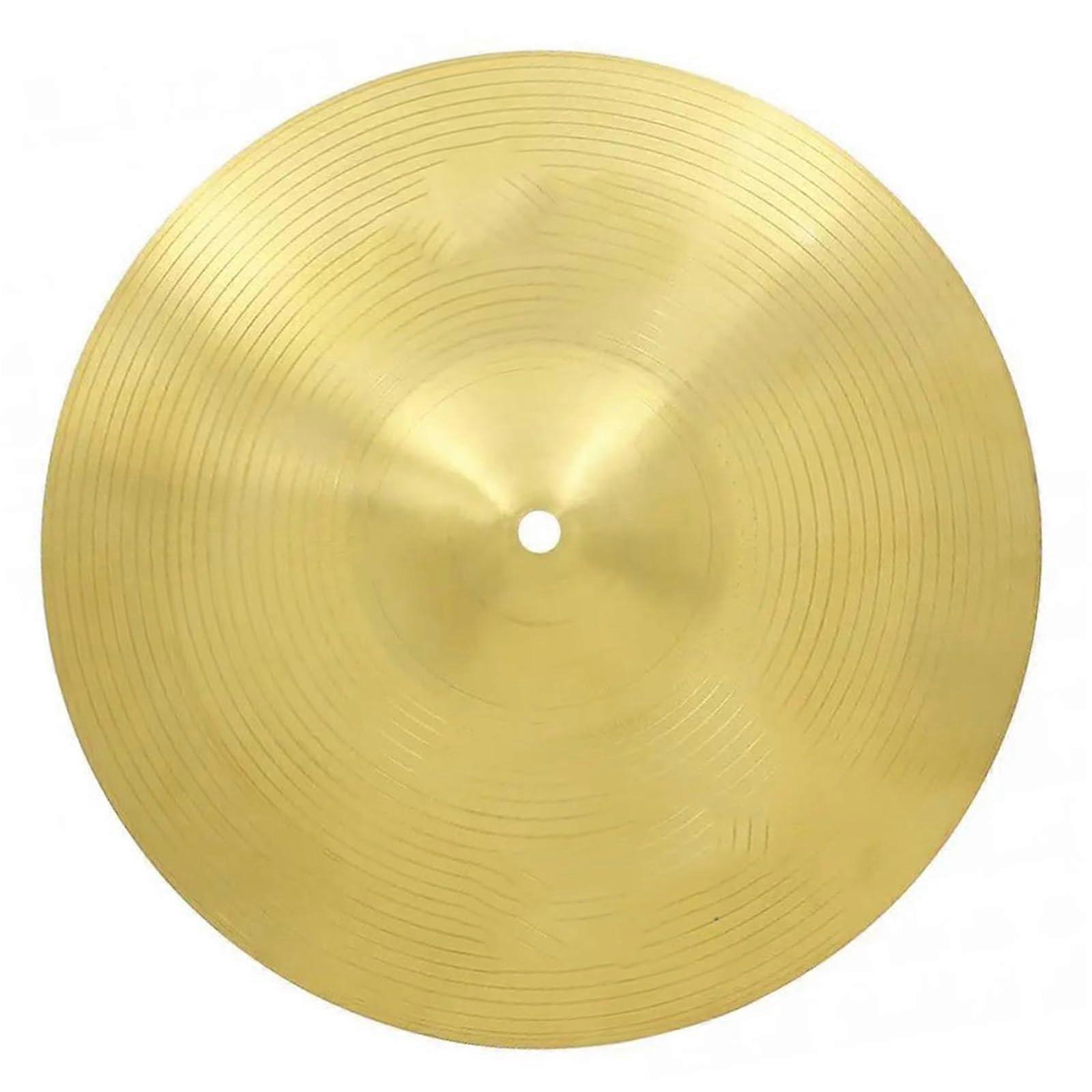 1016 Inch Splash Crash Cymbal Drum Brass Alloy For Percussion Instruments For Beginners/Professional Performance Cymbals (10)