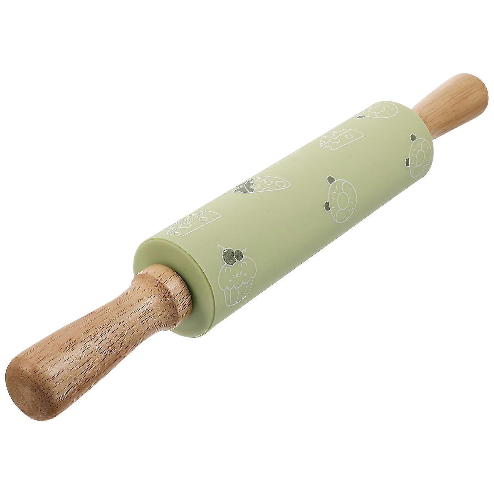 Multipurpose Non-Stick Roller Pin Kitchen Equipment 15x2x2in Ideal For Pizza Making 1Pack