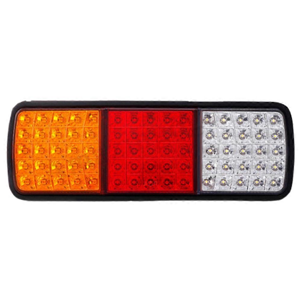 Trailer Tail Lights for Trucks with High Brightness 75 Bulbs Multi Color Plastic Waterproof 6"x3"