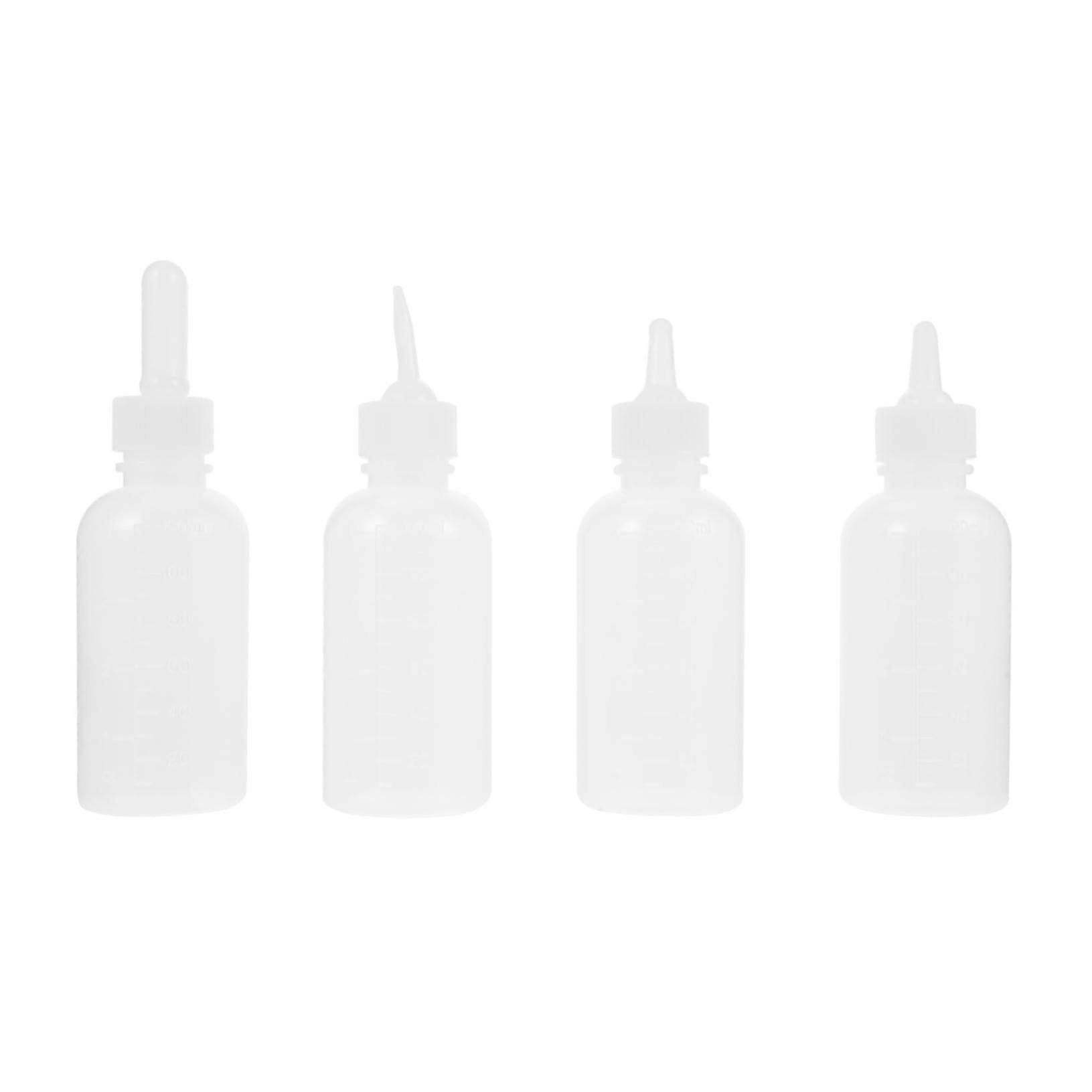 4 Pieces Pet Feeding Bottle for Puppies and Kittens Practical Nursing Bottle Easy to Use for Pet Nutrition 15X5X5CM