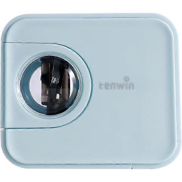 Electric mini pencil sharpener camera for NO.2 (6-8 mm), blue