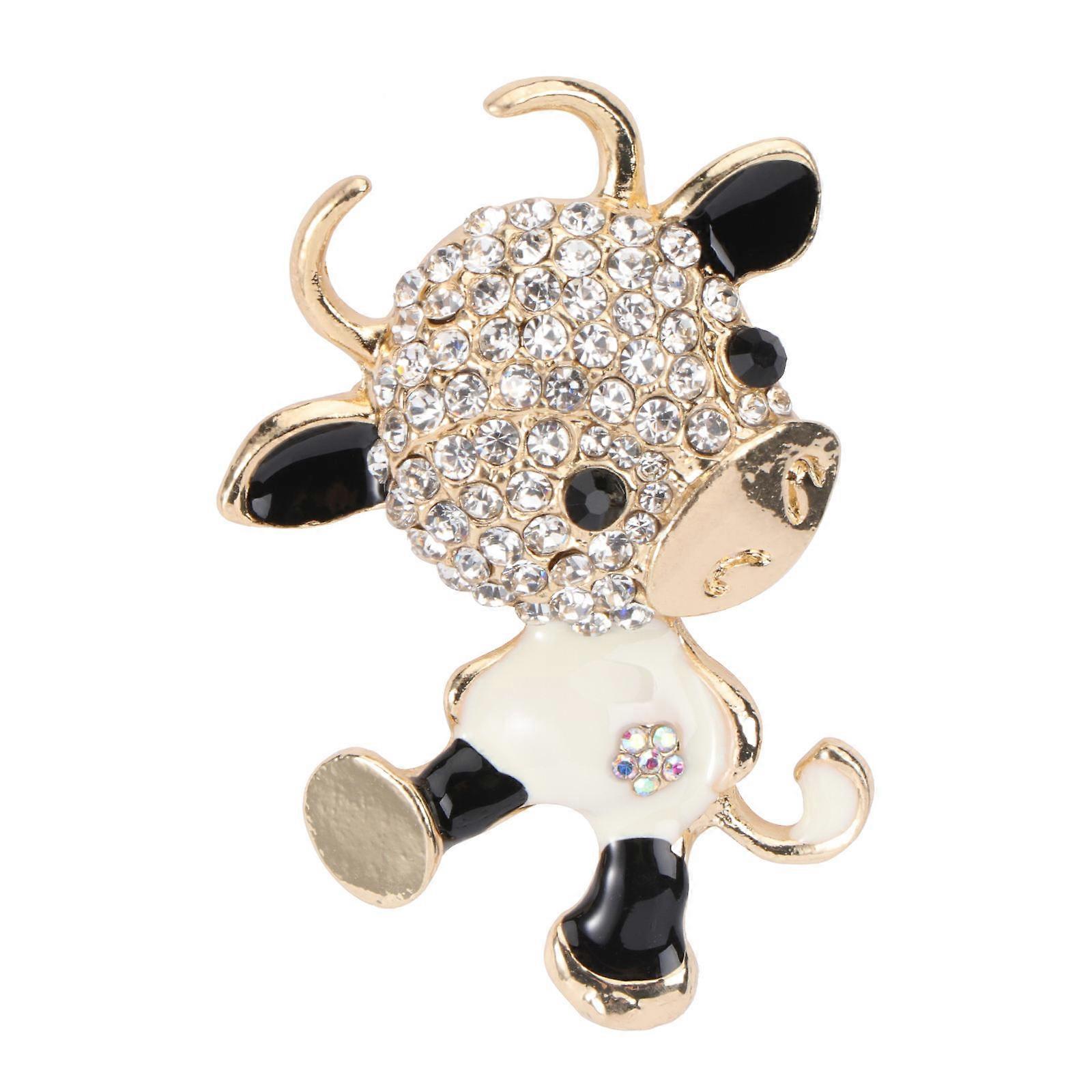 Here's a refined and engaging product description based on your input:
**1pc Adorable Cattle Shaped Brooch – Party Accessory & Fashion Jewelry