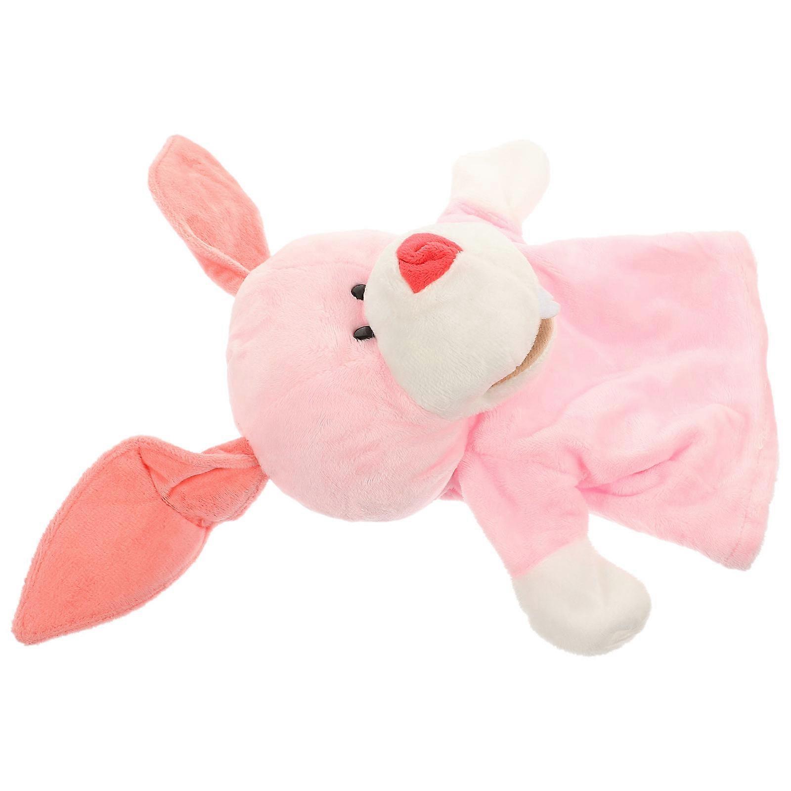 Interactive Hand Puppet Plaything For Children That Stimulates Imagination Development In Bunny Shape 1Pcs