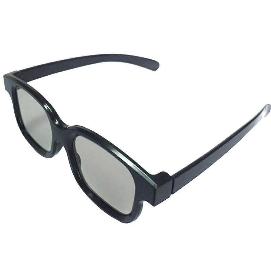Universal Polarized Passive 3D Glasses Black H3 Model for Real D 3D TV and Cinema, Exquisite Craftsmanship