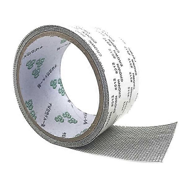 Starke Atmungsaktive Fiberglas Tuch Mesh Reparatur Band Patch für Windows Türen Zelte Net Grau