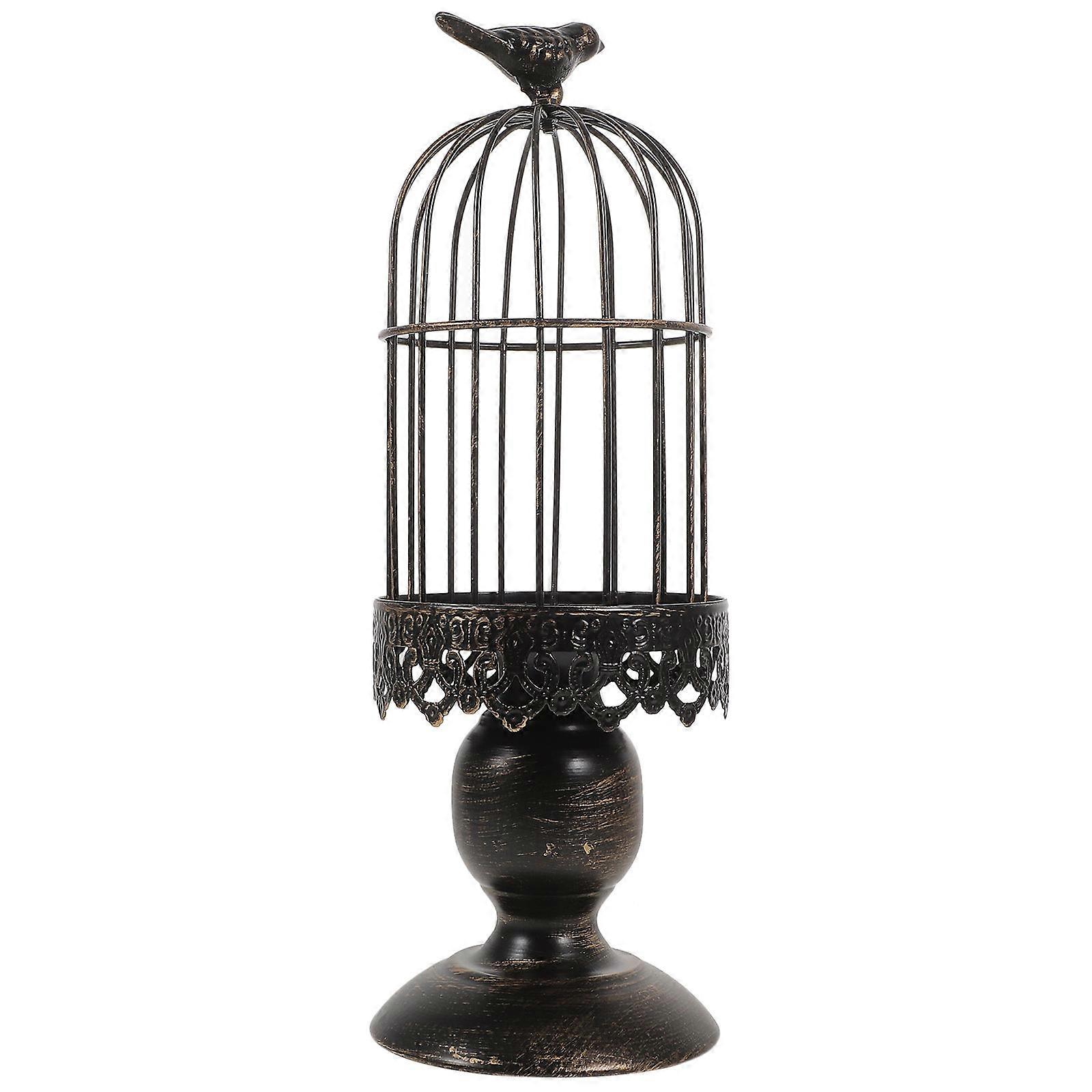 Rustic Metal Bird Cage for Elegant Decor