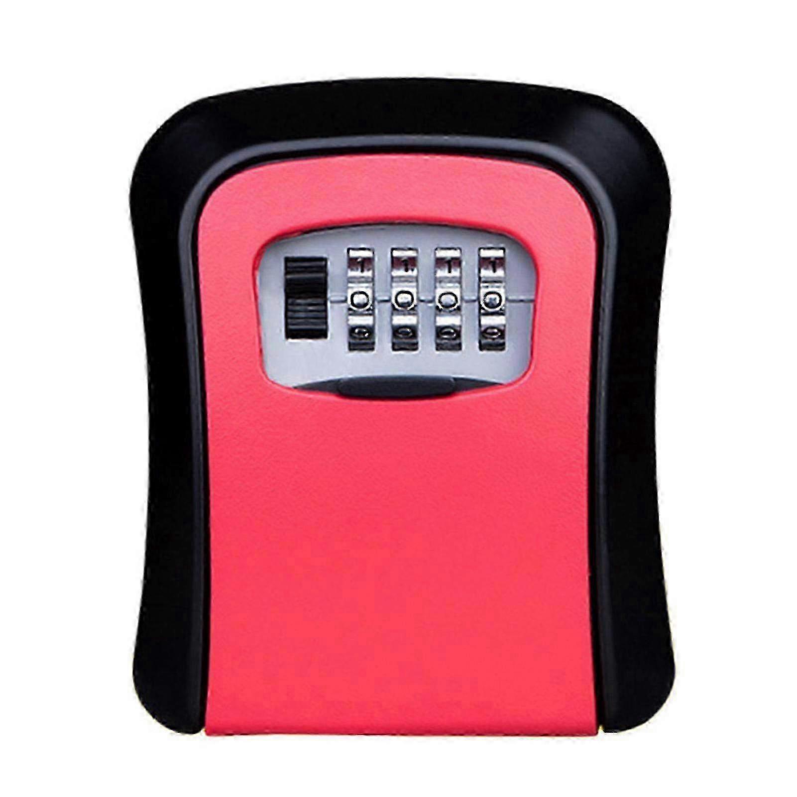 Security Storage Combination Lock Box for Outdoor Garage with Wall Mounting