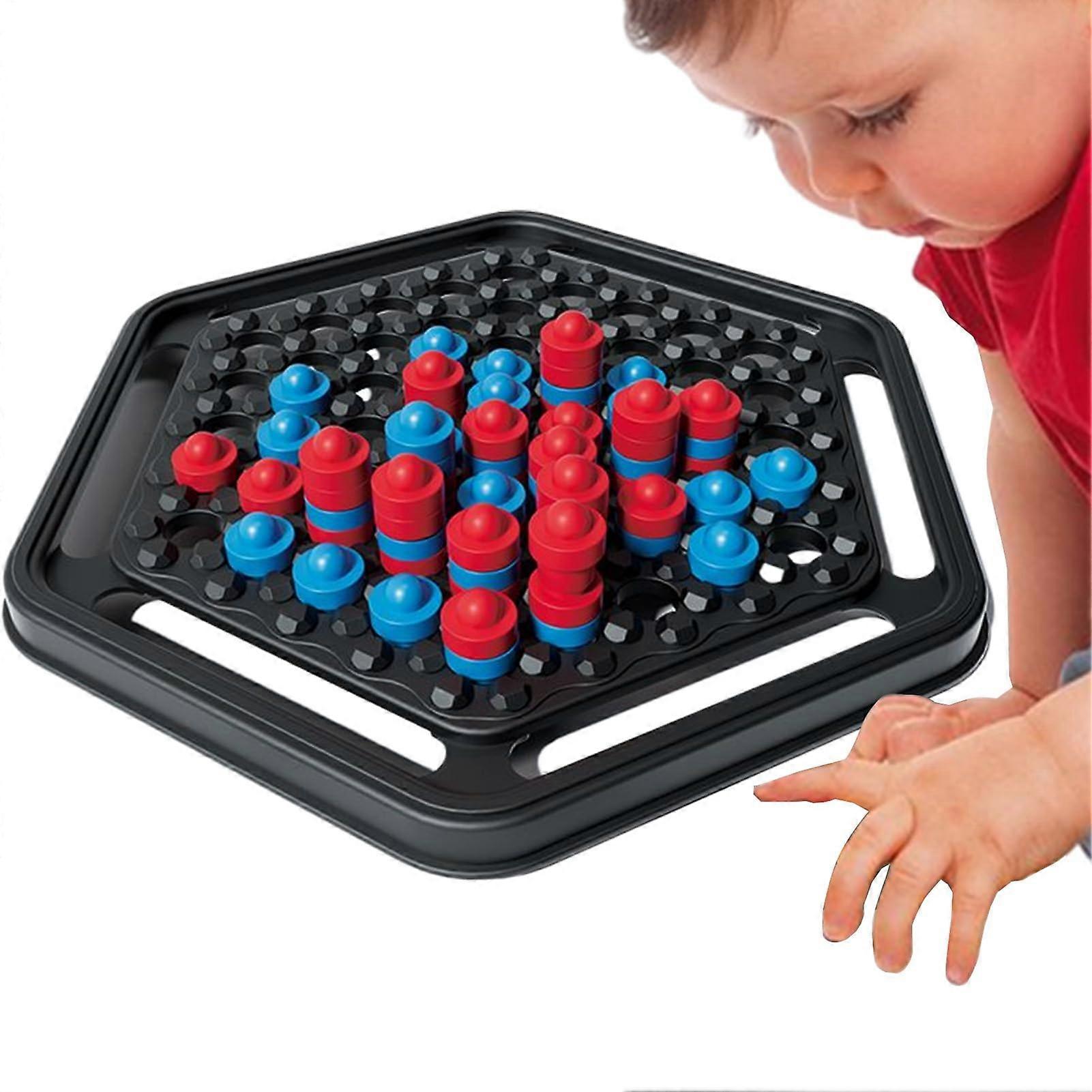 Puzzle Board Game | Portable Educational Strategy Game for Kids and Parents - Compact Learning Tool for Home and Travel