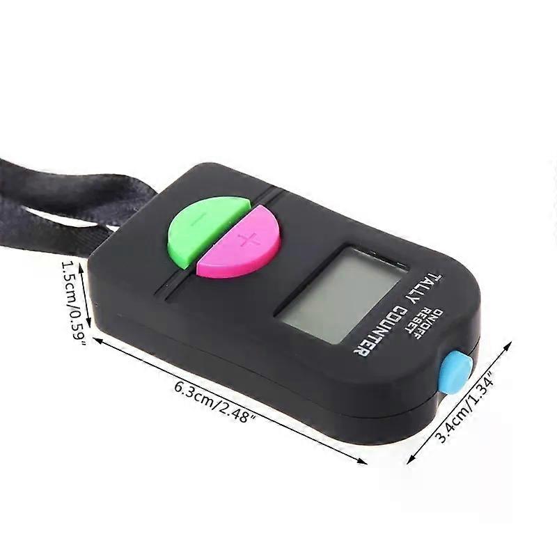 Digital Manual Statement Counter Electronic Manual Clicker Golf Gym Manual Manual Q81C Handheld Counter